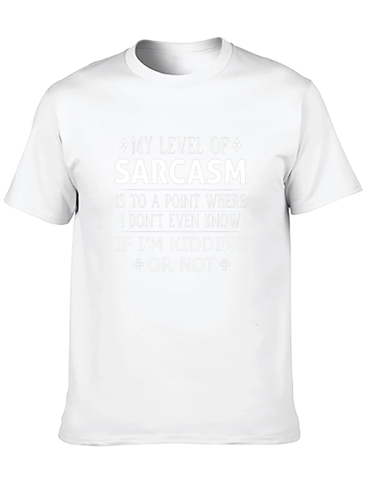 Sarcasm Humor Graphic Print T-Shirt product image 9