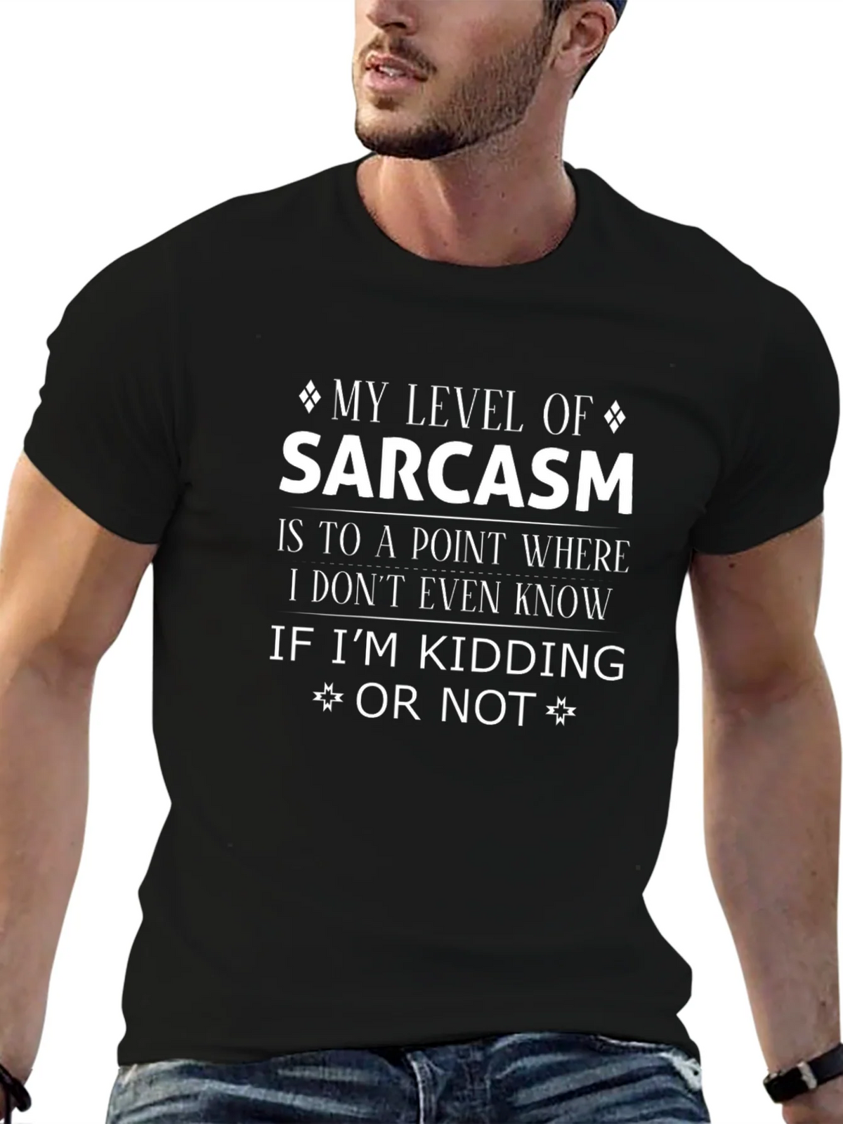 Sarcasm Humor Graphic Print T-Shirt product image 6