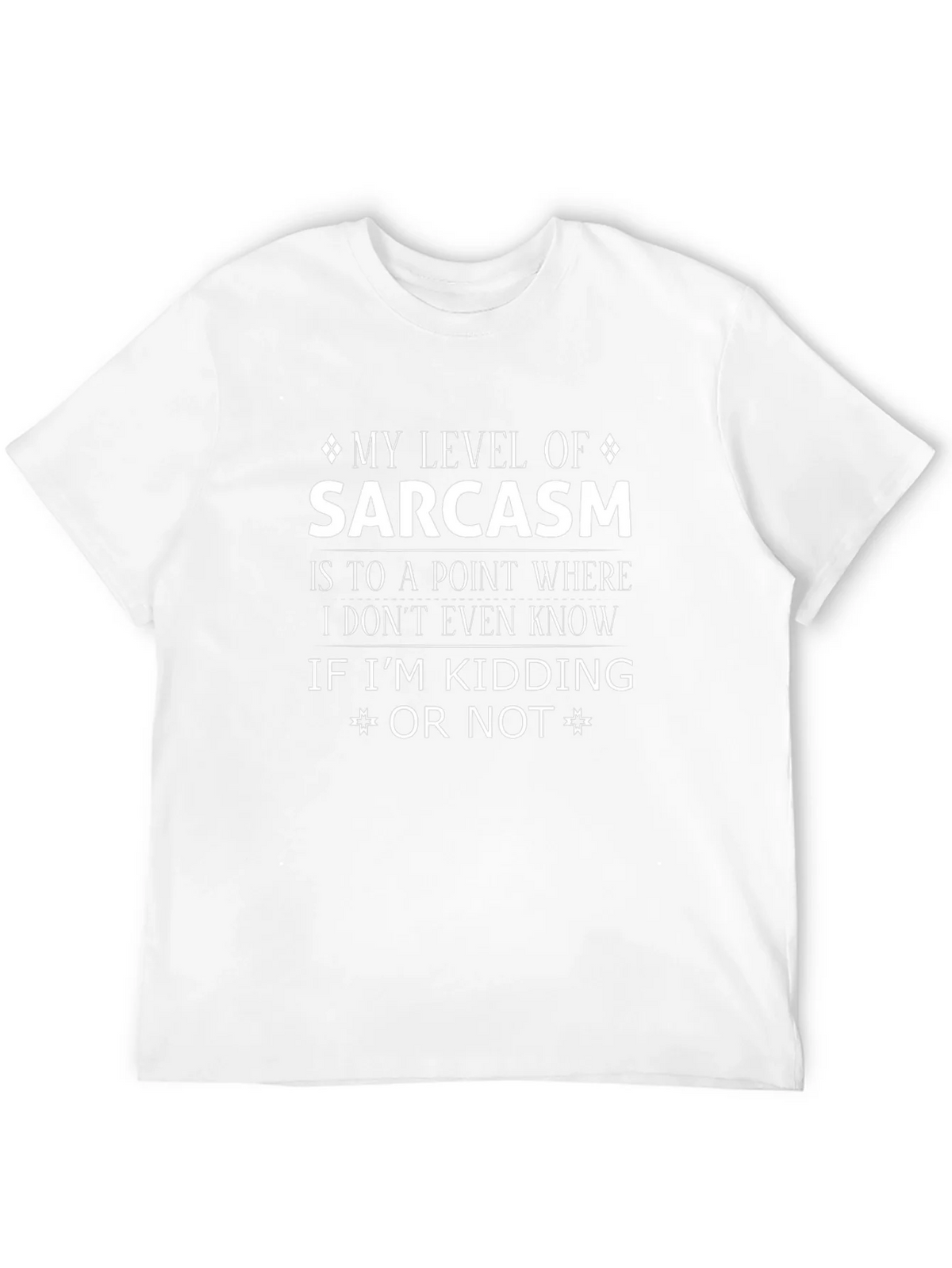 Sarcasm Humor Graphic Print T-Shirt product image 11