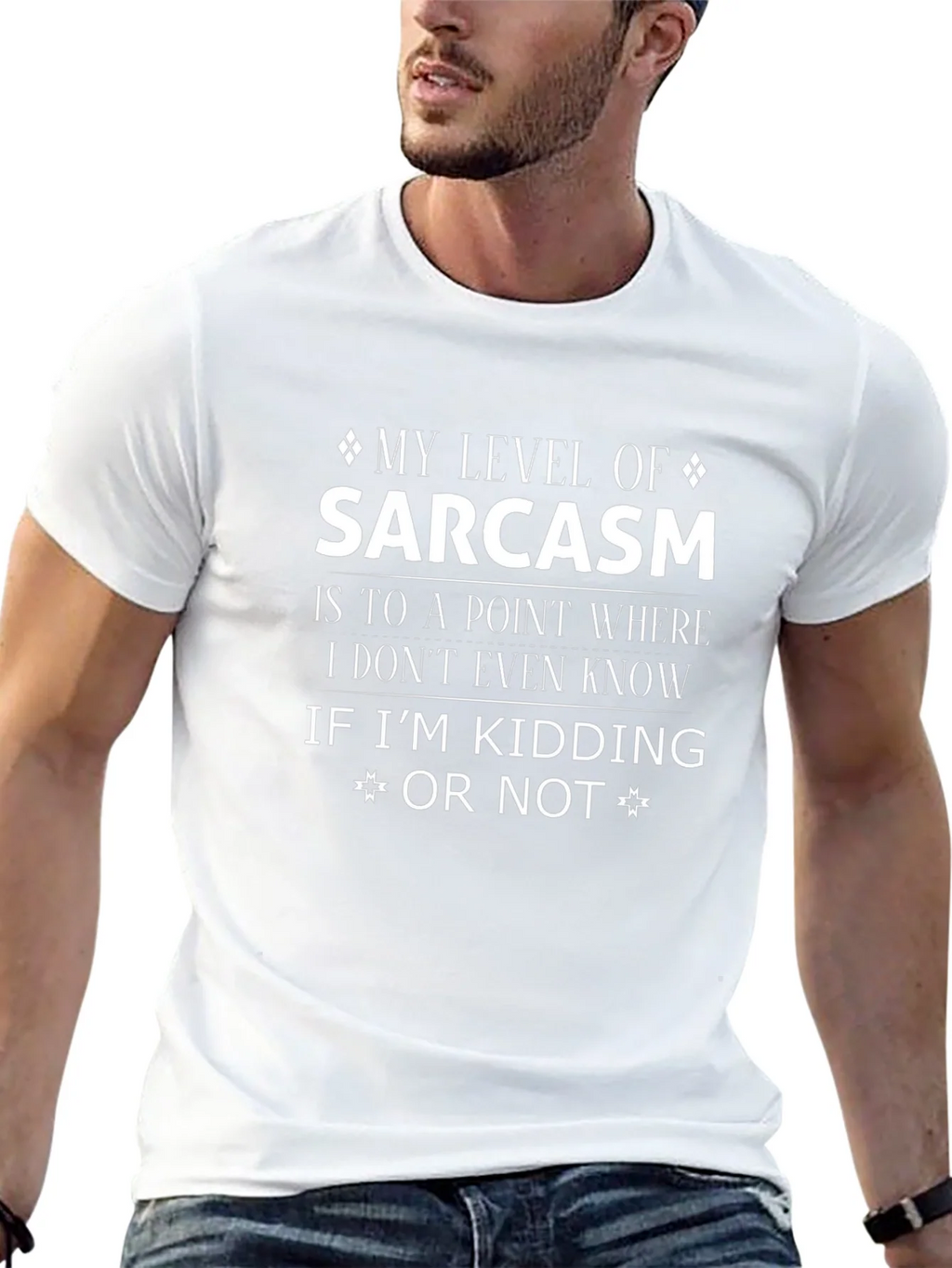 Sarcasm Humor Graphic Print T-Shirt product image 12