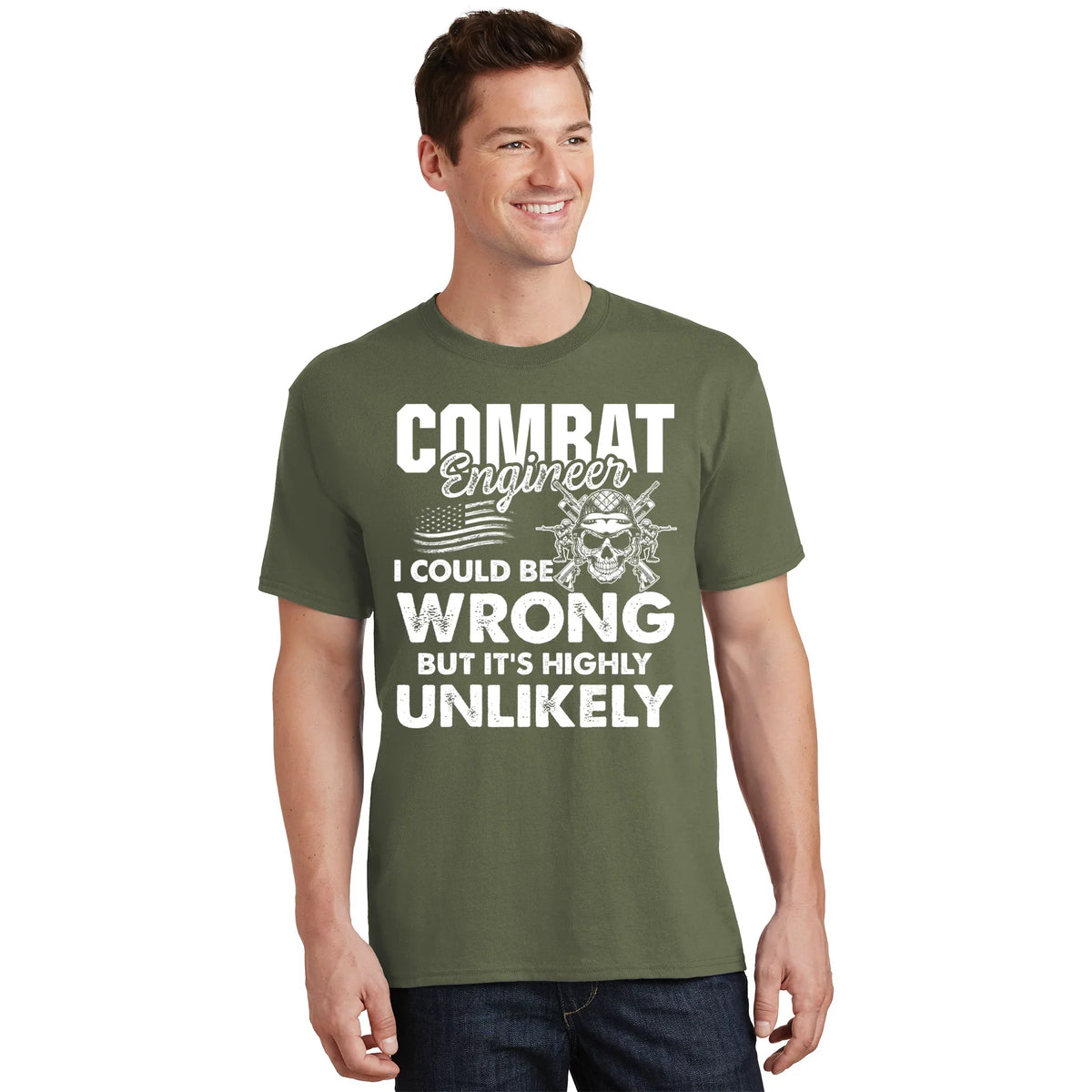 Combat Engineer Usa Military Sapper T-Shirt product image 1