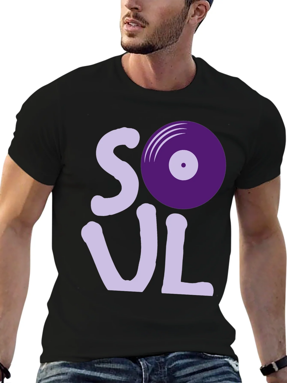 Soul Music T-Shirt - Retro Vinyl Design product image 6