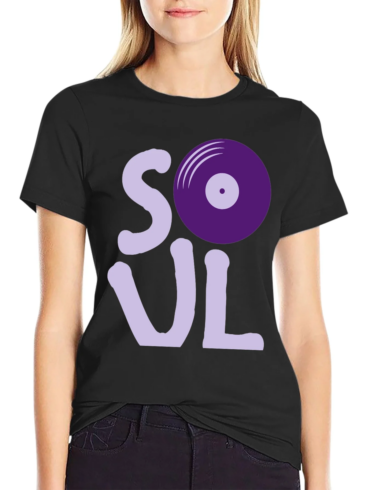 Soul Music T-Shirt - Retro Vinyl Design product image 2
