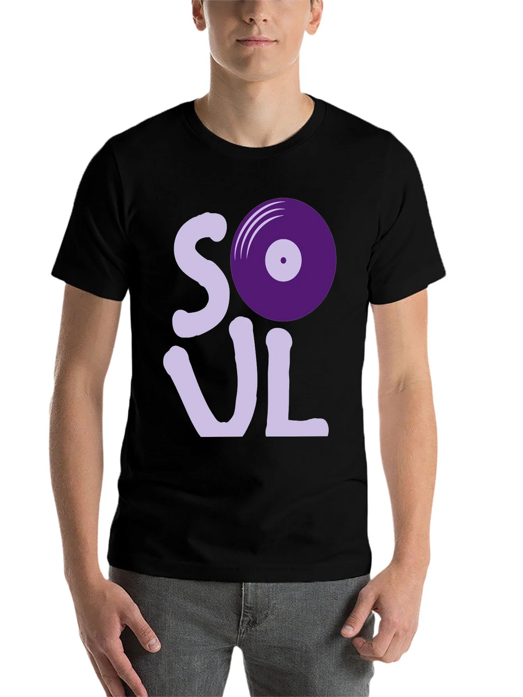 Soul Music T-Shirt - Retro Vinyl Design product image 4