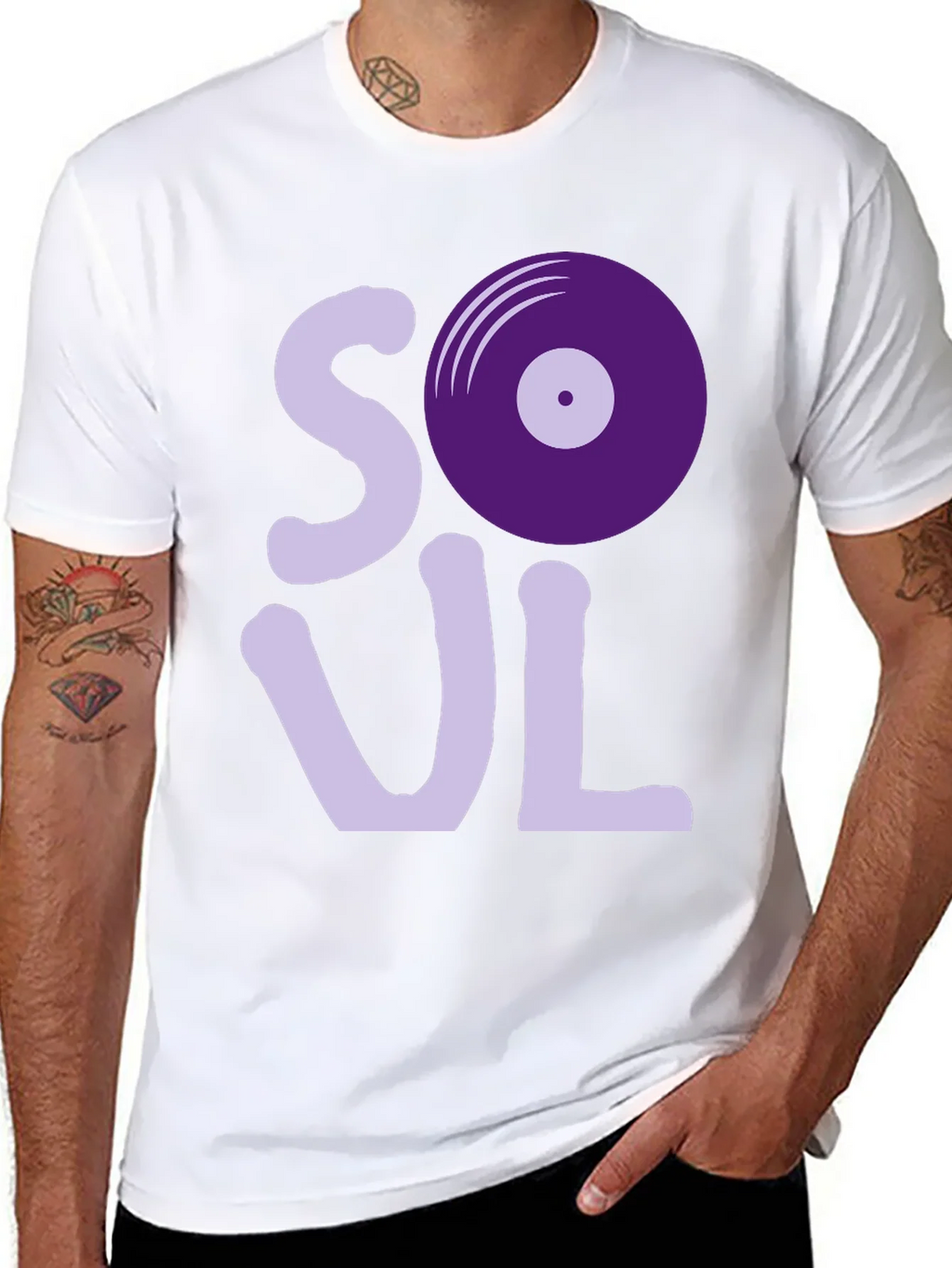 Soul Music T-Shirt - Retro Vinyl Design product image 7