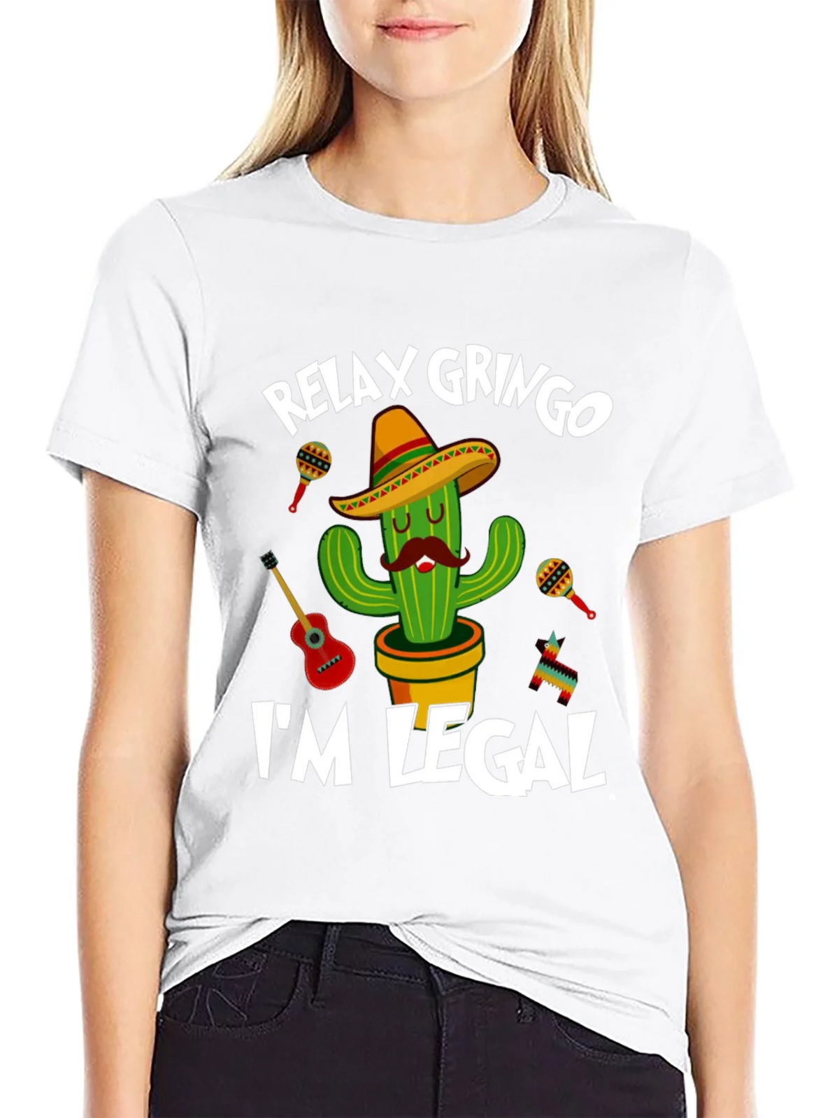 Relax Gringo Im Legal Cactus T-Shirt product image 6
