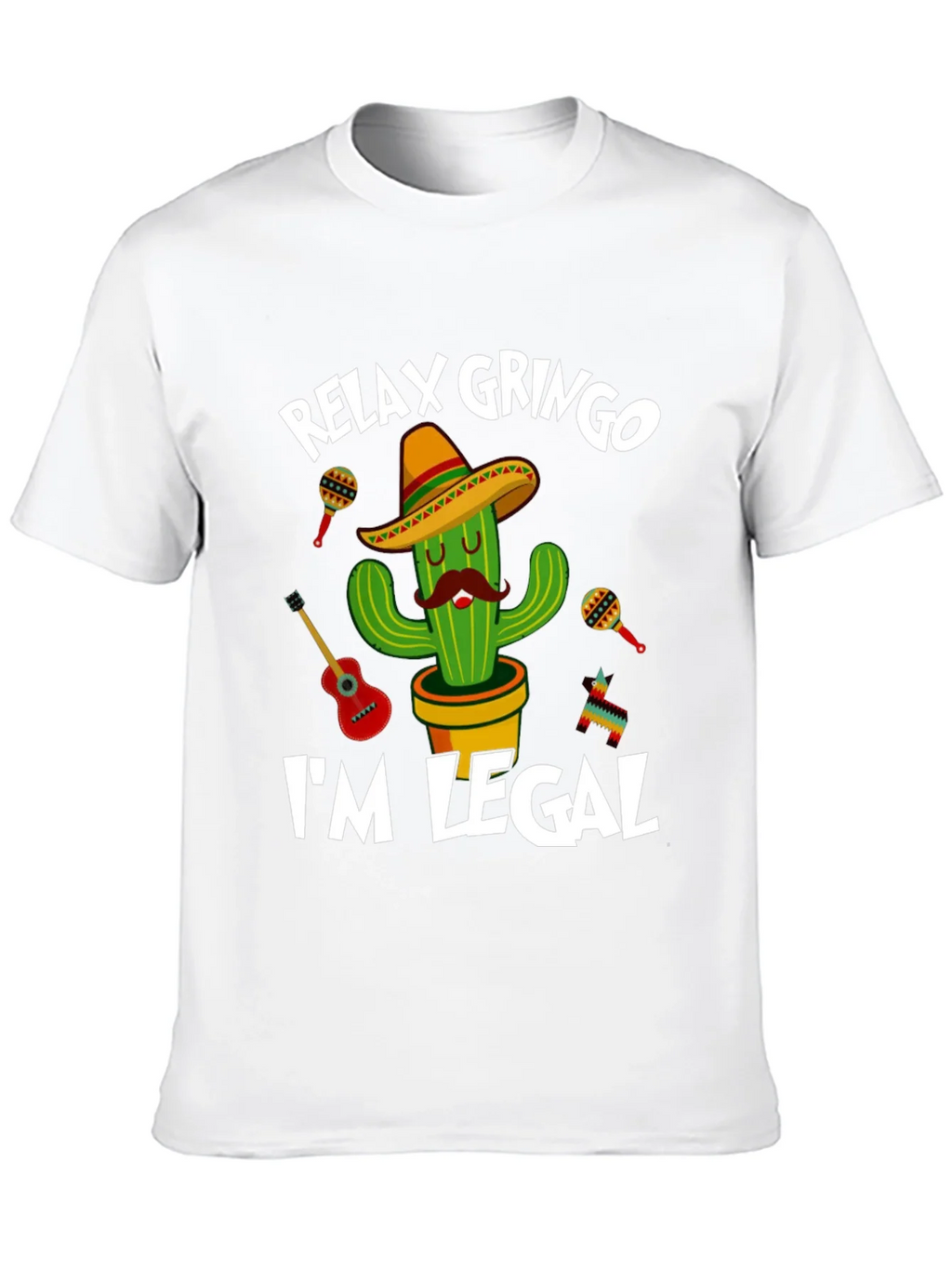 Relax Gringo Im Legal Cactus T-Shirt product image 7
