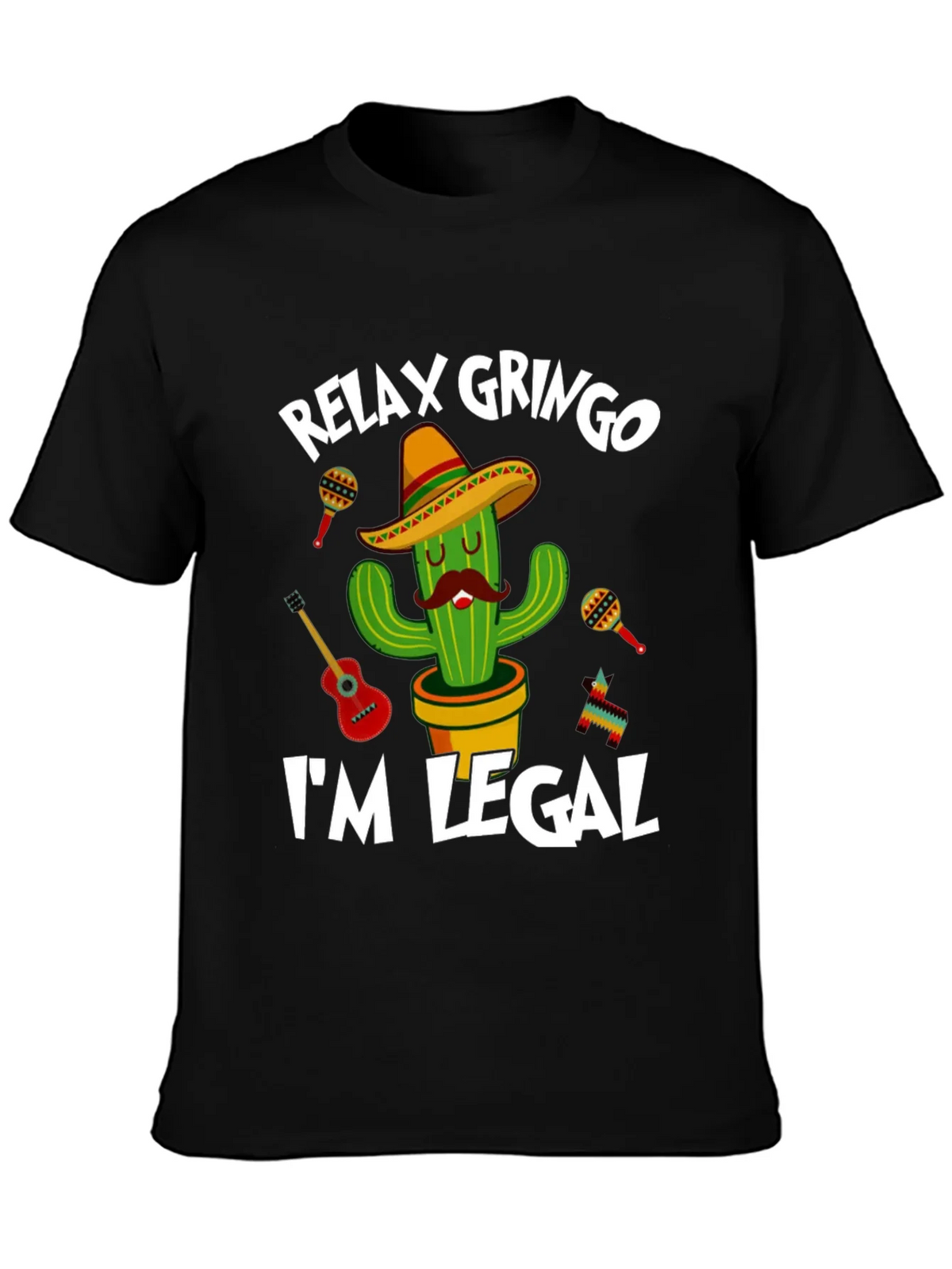 Relax Gringo Im Legal Cactus T-Shirt product image 2
