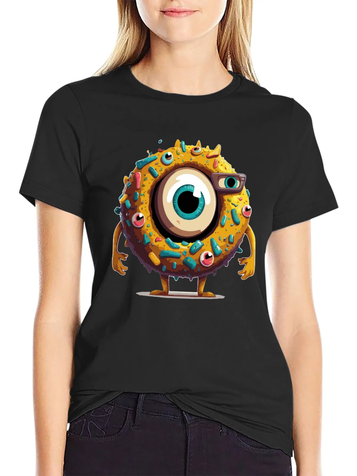 Monster Donut Graphic Tee product image 1