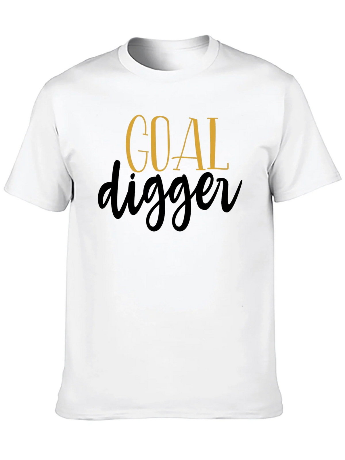 Goal Digger Graphic Tee - Black Cotton product image 9