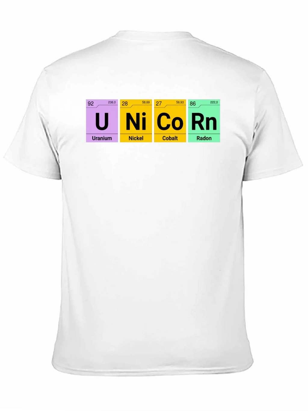 Unicorn Periodic Table Elements T-Shirt product image 10