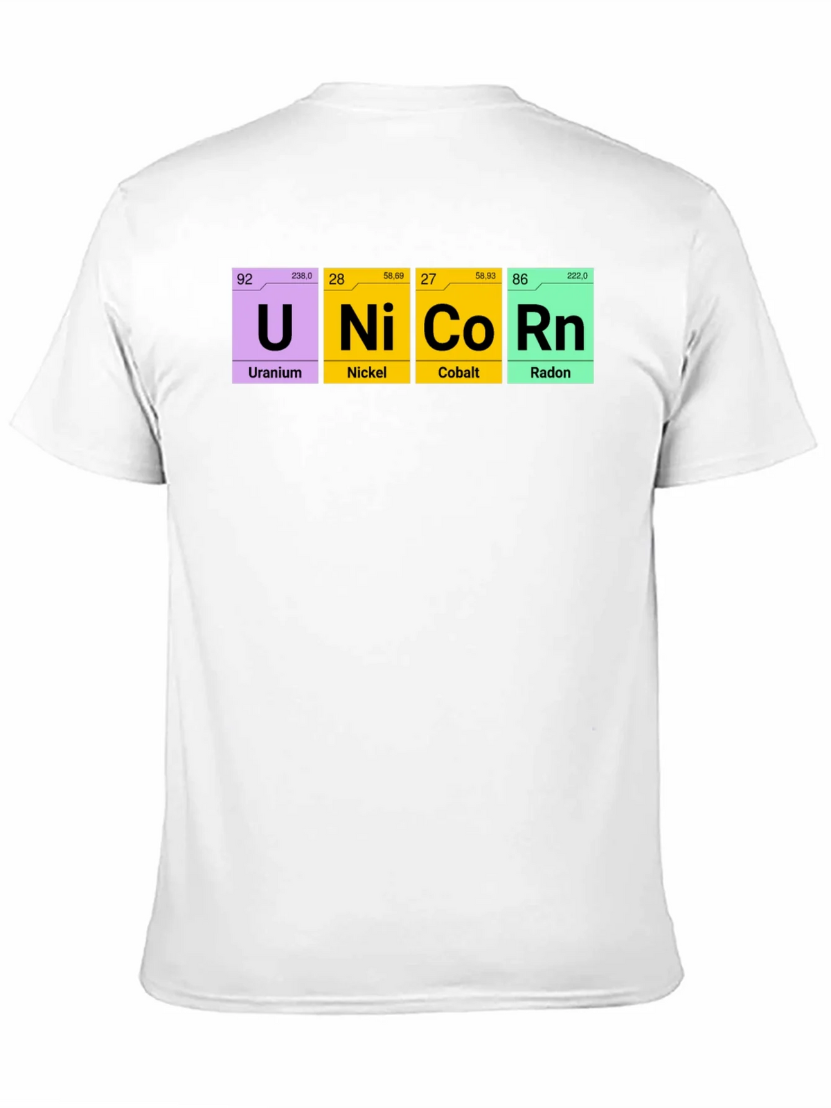Unicorn Periodic Table Elements T-Shirt product image 10