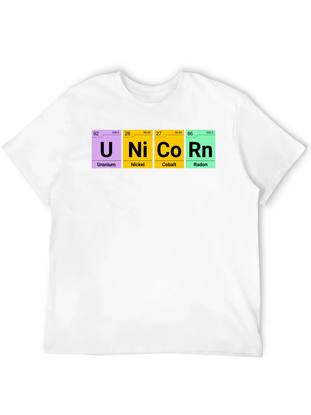 Unicorn Periodic Table Elements T-Shirt product image 11