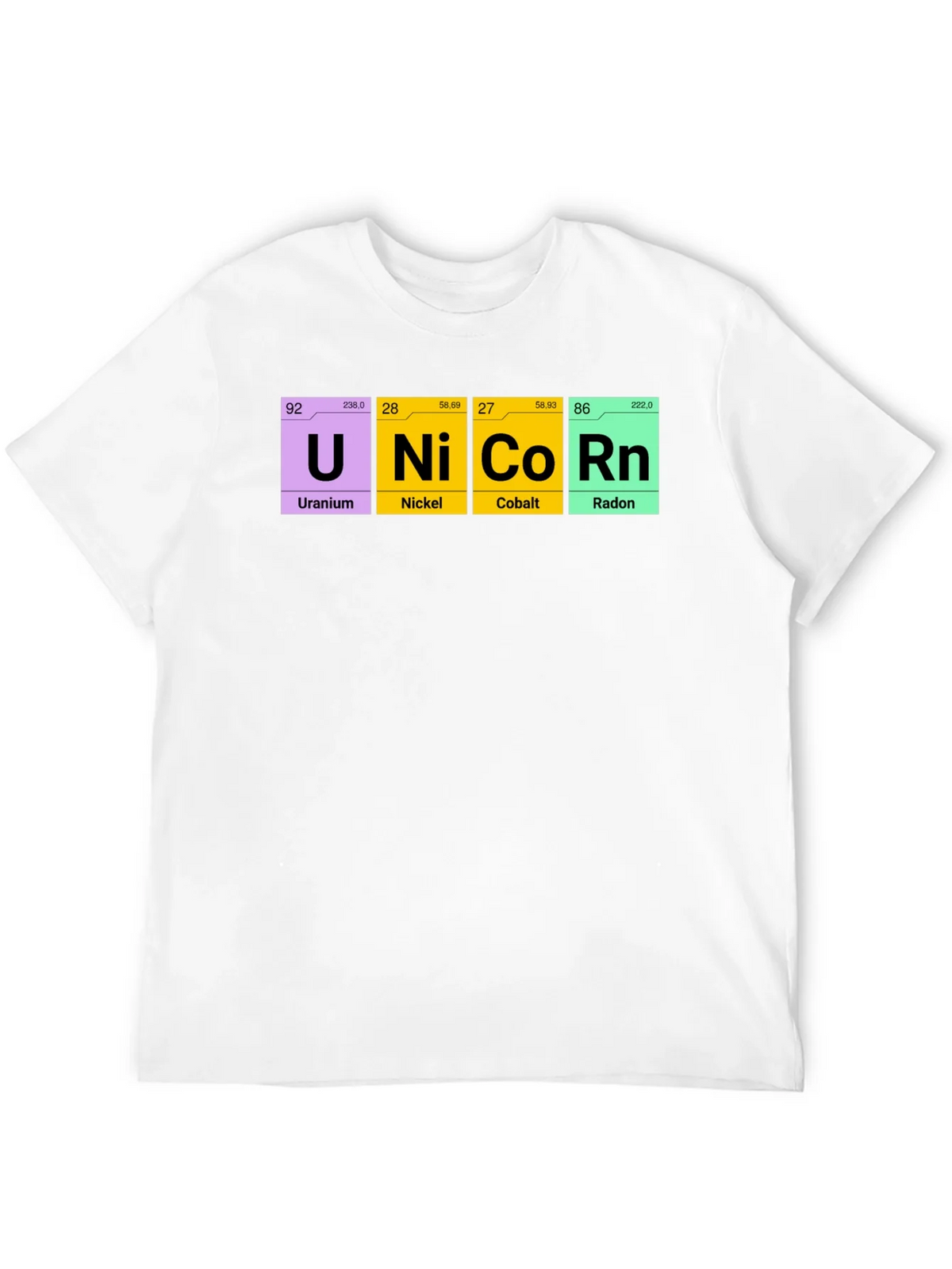 Unicorn Periodic Table Elements T-Shirt product image 11