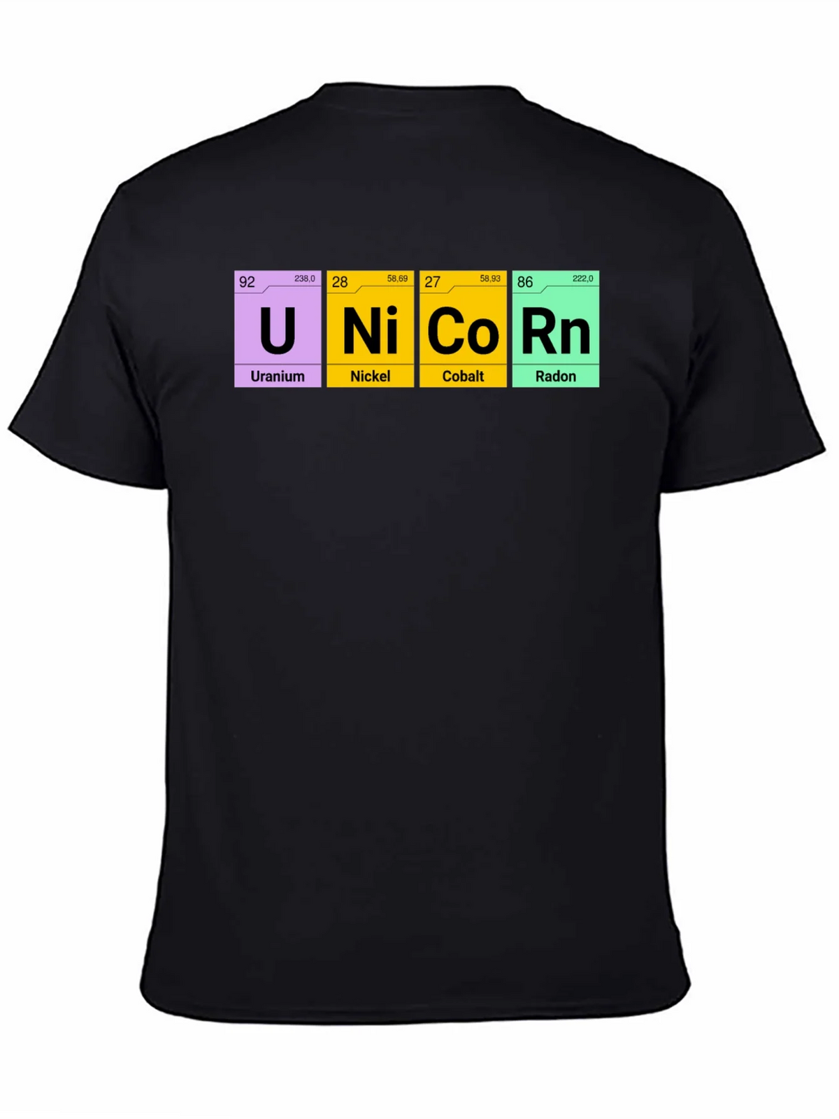 Unicorn Periodic Table Elements T-Shirt product image 4