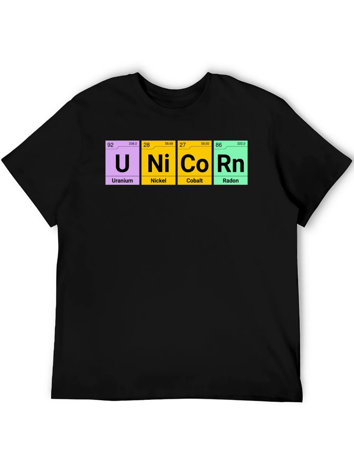 Unicorn Periodic Table Elements T-Shirt product image 5