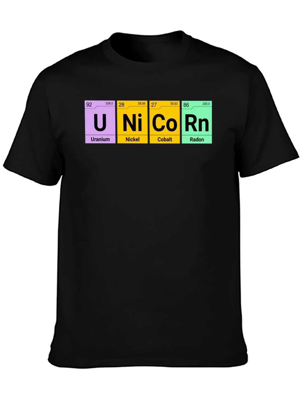 Unicorn Periodic Table Elements T-Shirt product image 3