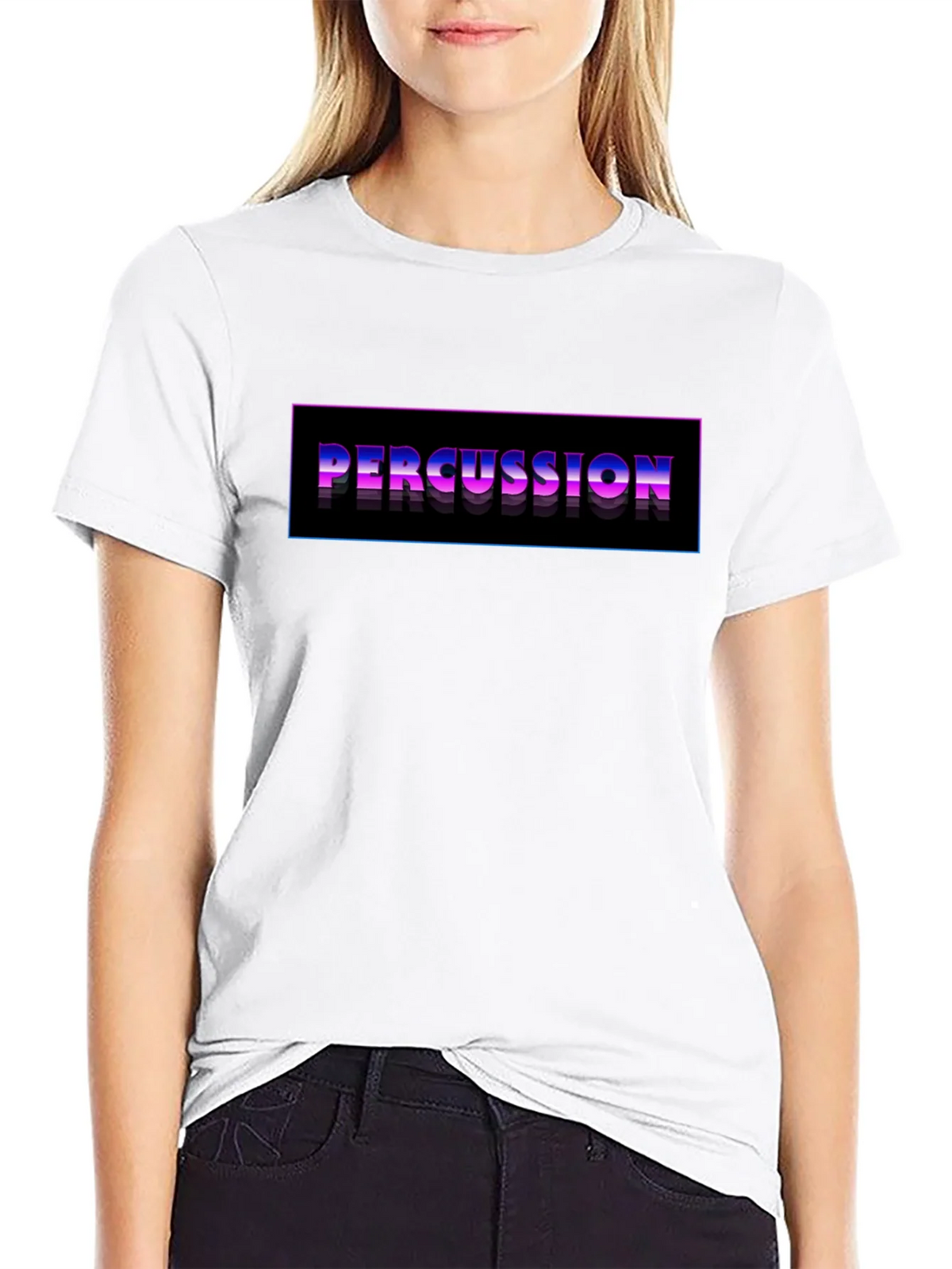 Percussion Graphic Black T-Shirt product image 7