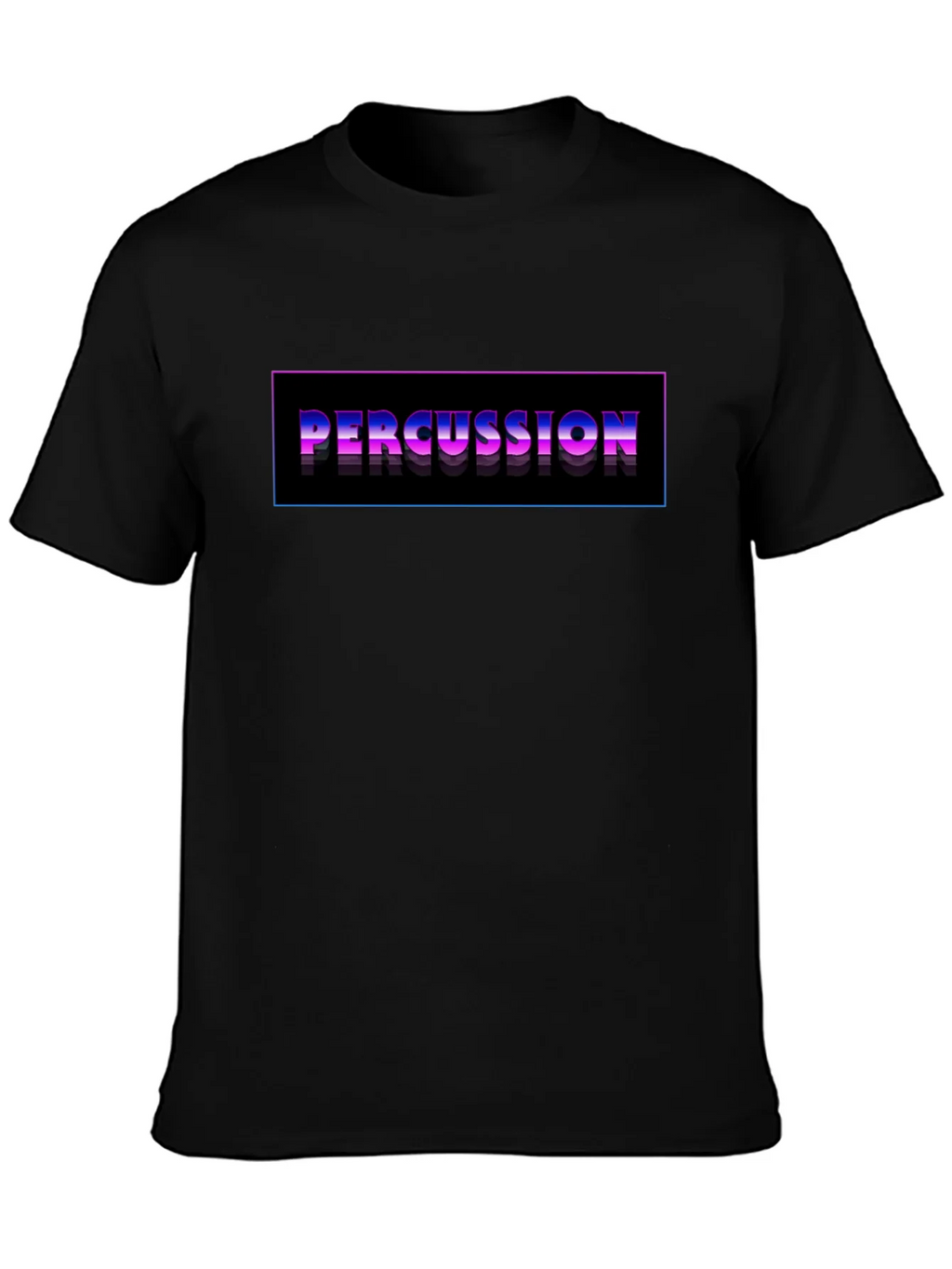Percussion Graphic Black T-Shirt product image 2