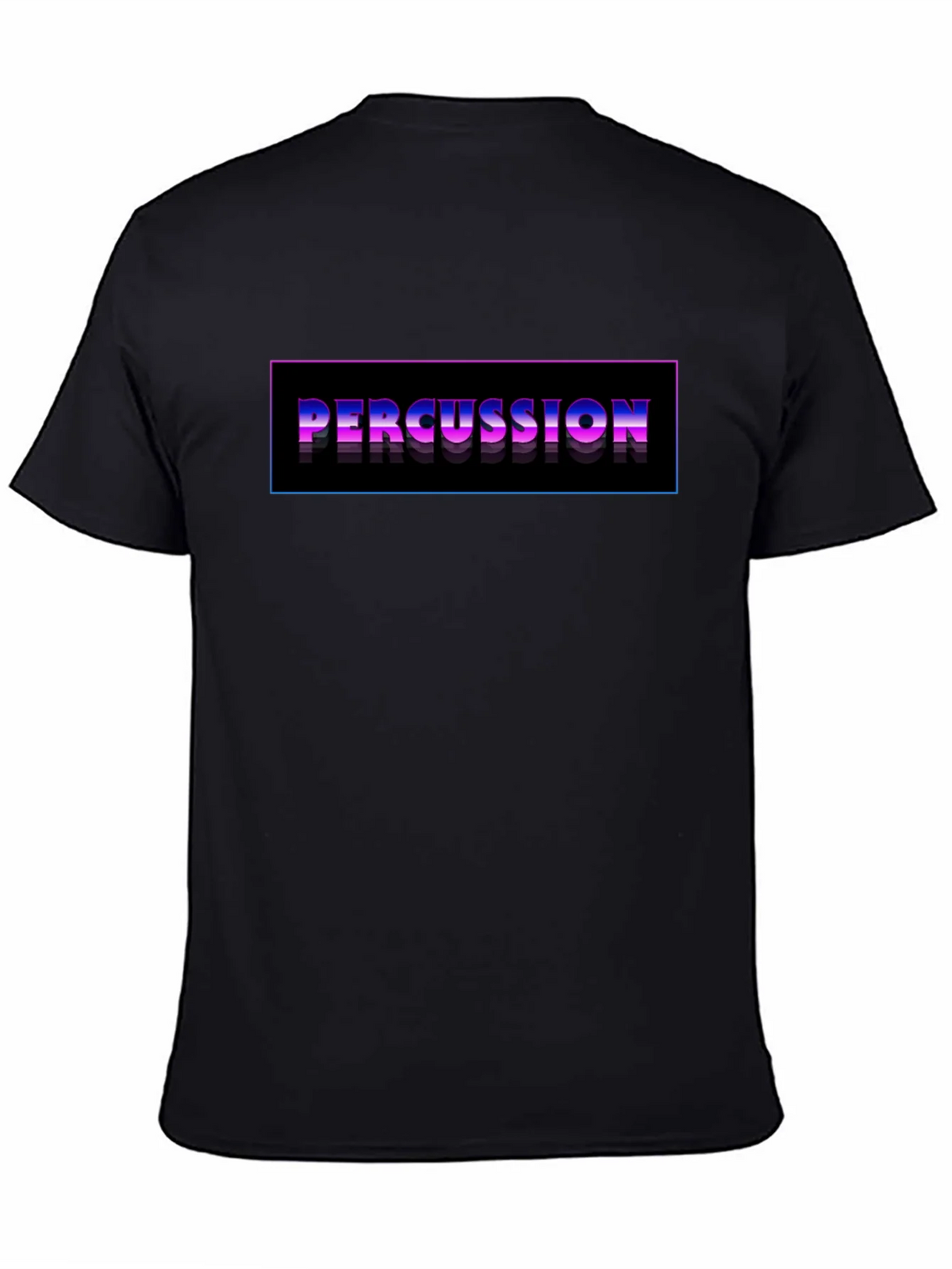 Percussion Graphic Black T-Shirt product image 3