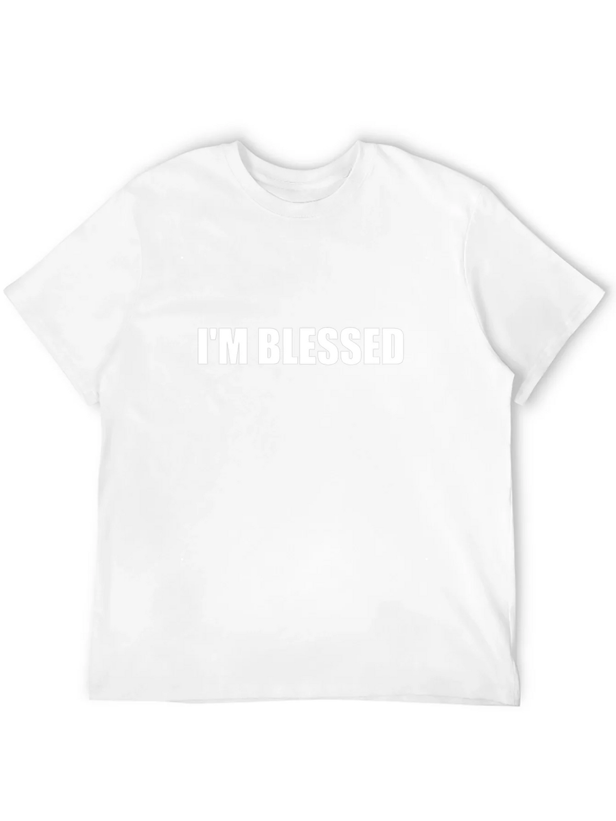 Im Blessed Graphic Tee - Black Cotton Comfort product image 11