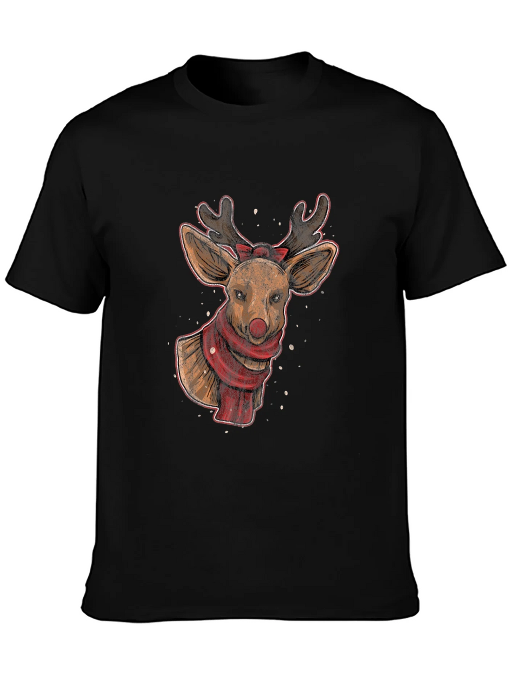 Reindeer Graphic Tee - Holiday Festive Style product image 3