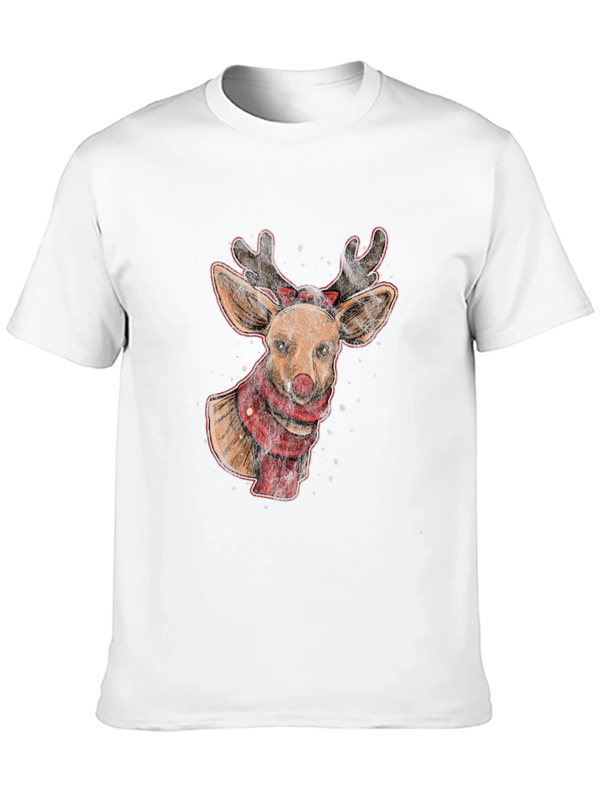 Reindeer Graphic Tee - Holiday Festive Style product image 9