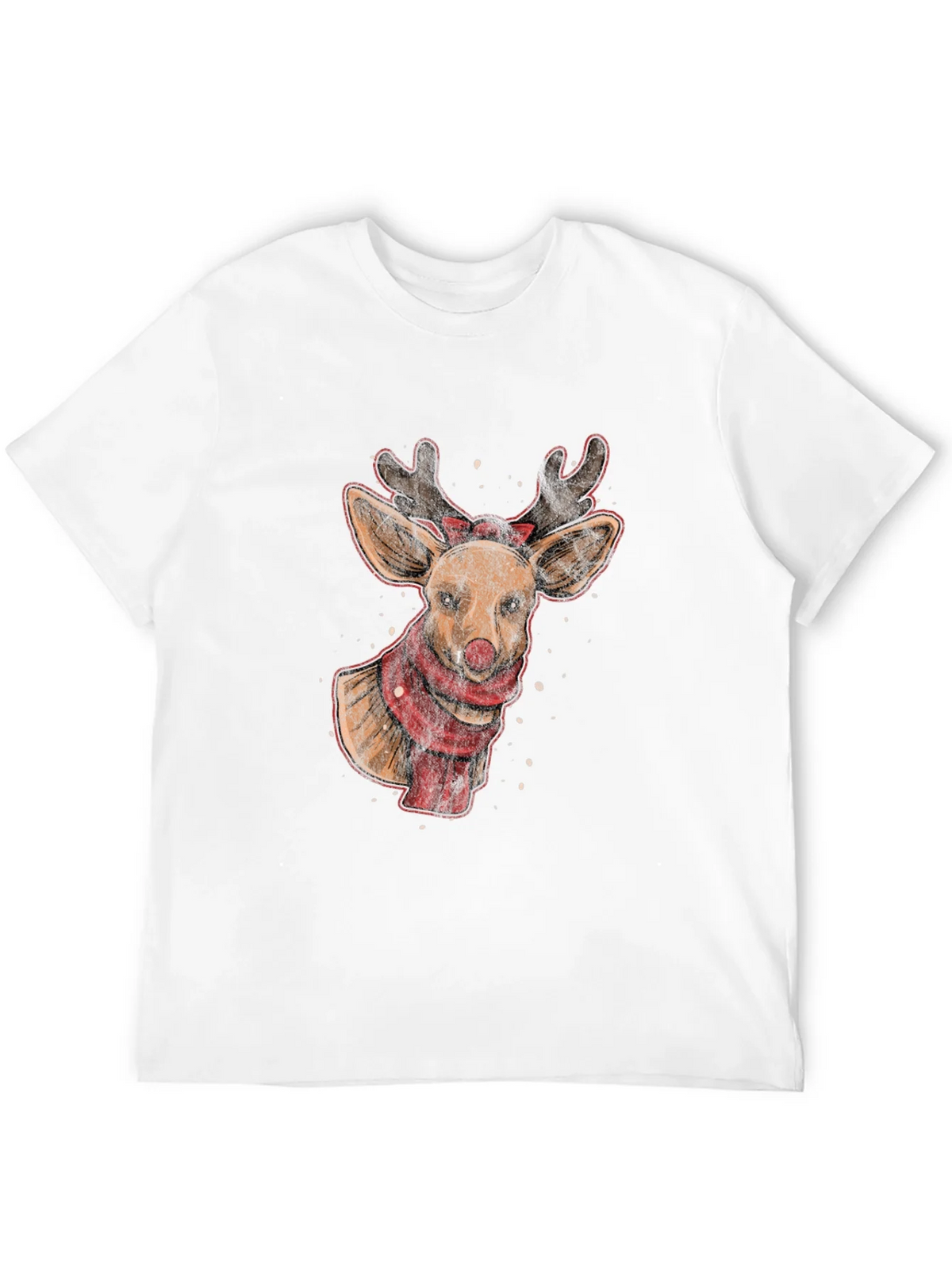 Reindeer Graphic Tee - Holiday Festive Style product image 11