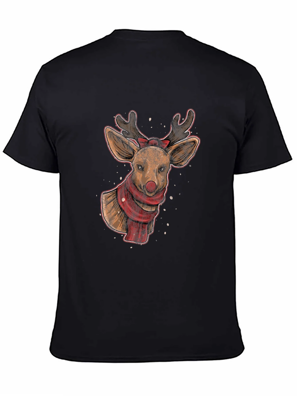 Reindeer Graphic Tee - Holiday Festive Style product image 4