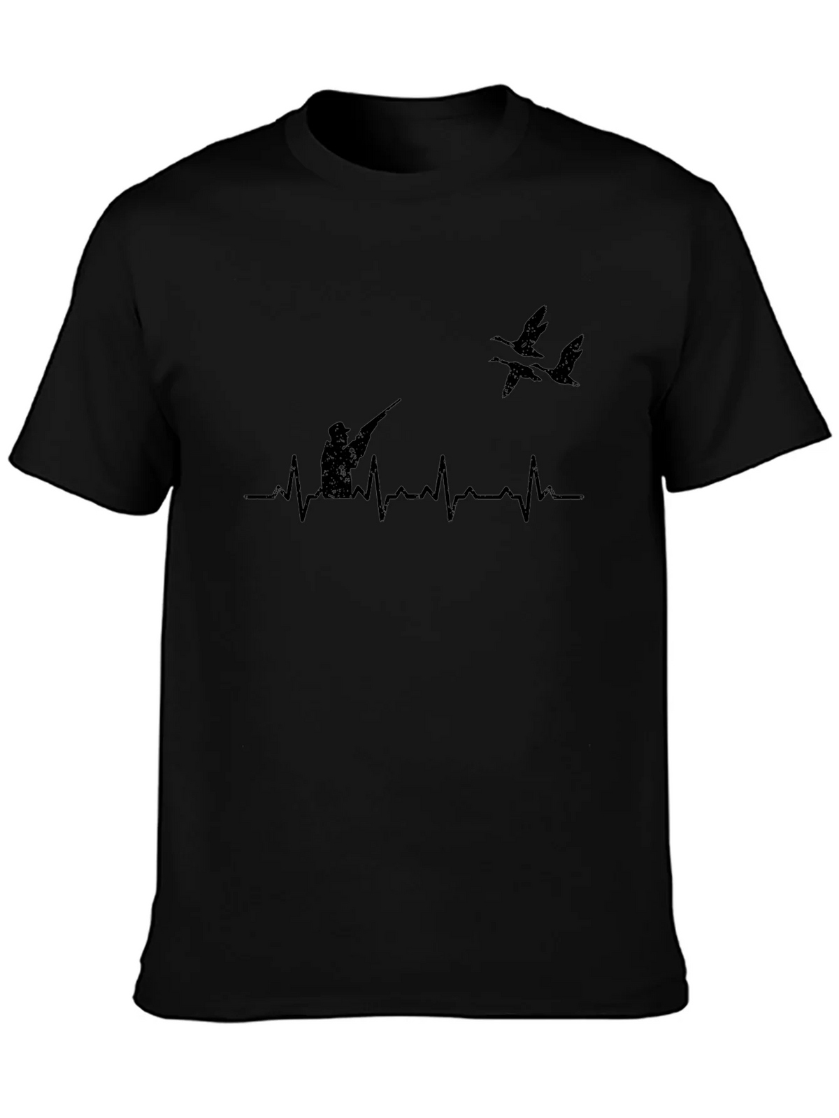 Hunters Heartbeat Graphic Tee - Black product image 3