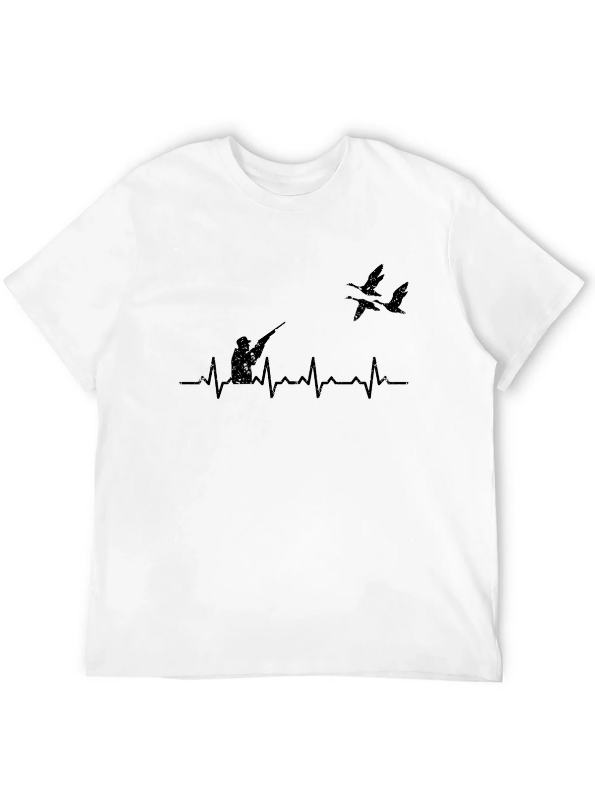 Hunters Heartbeat Graphic Tee - Black product image 11