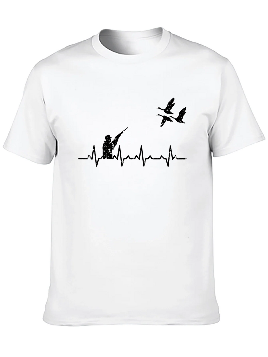 Hunters Heartbeat Graphic Tee - Black product image 9