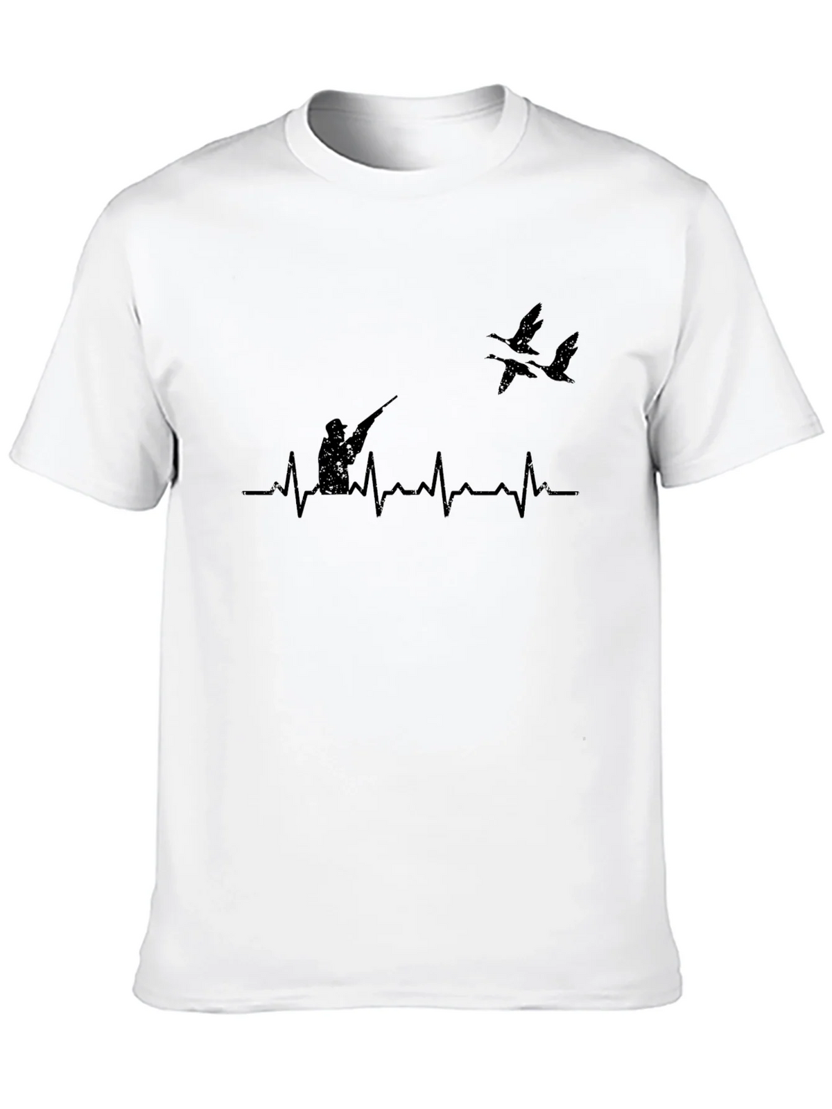 Hunters Heartbeat Graphic Tee - Black product image 9