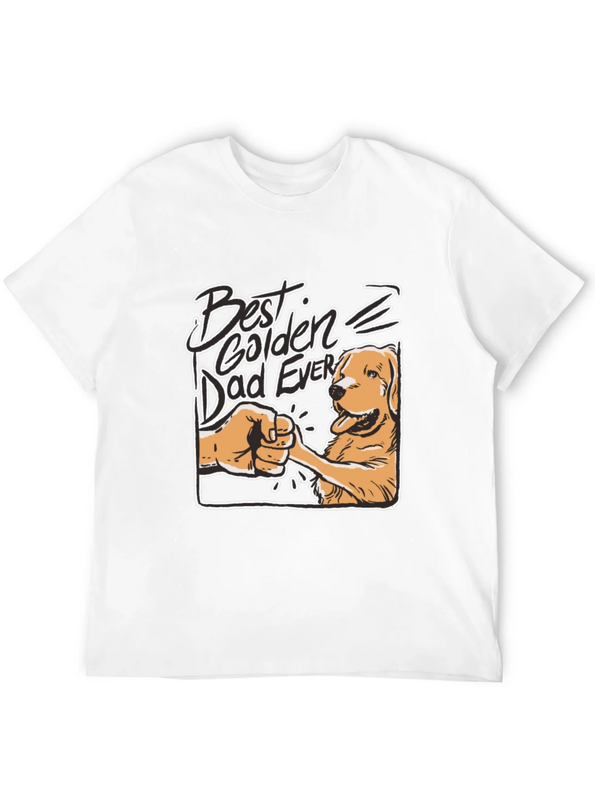 Best Golden Dad Ever T-Shirt product image 10