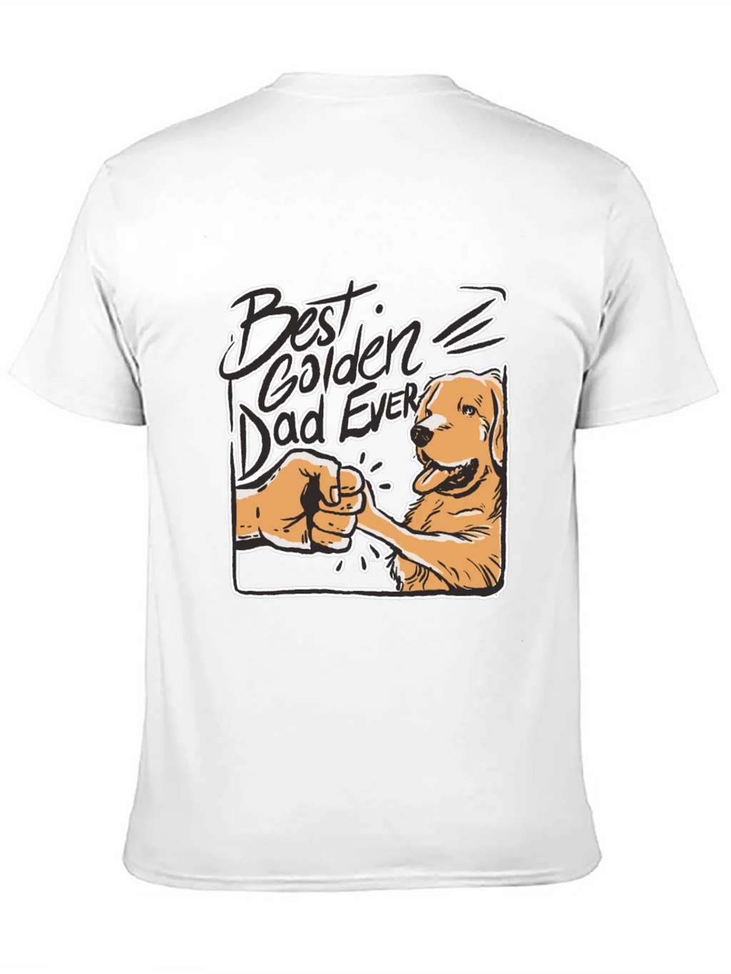 Best Golden Dad Ever T-Shirt product image 9