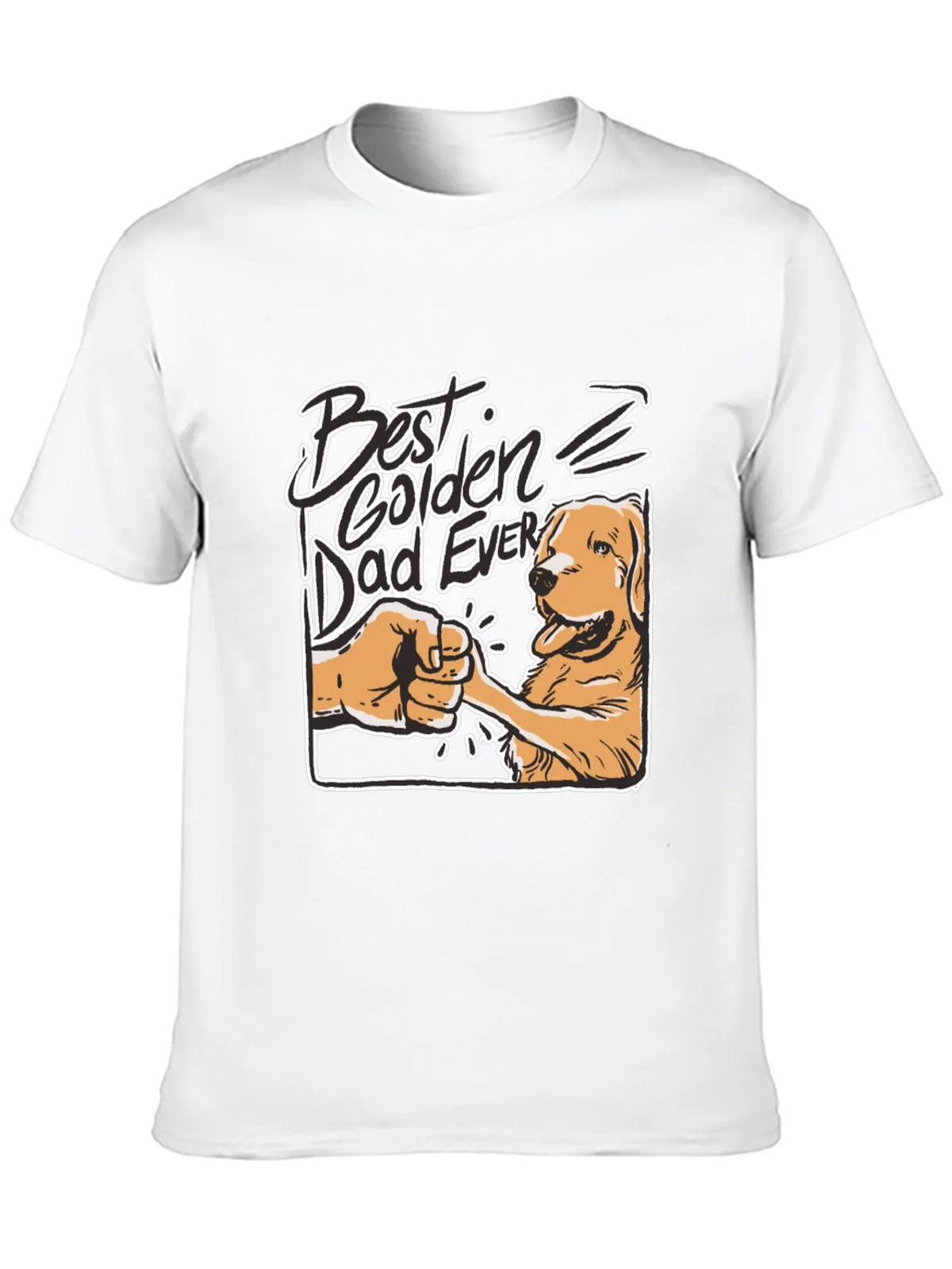 Best Golden Dad Ever T-Shirt product image 8