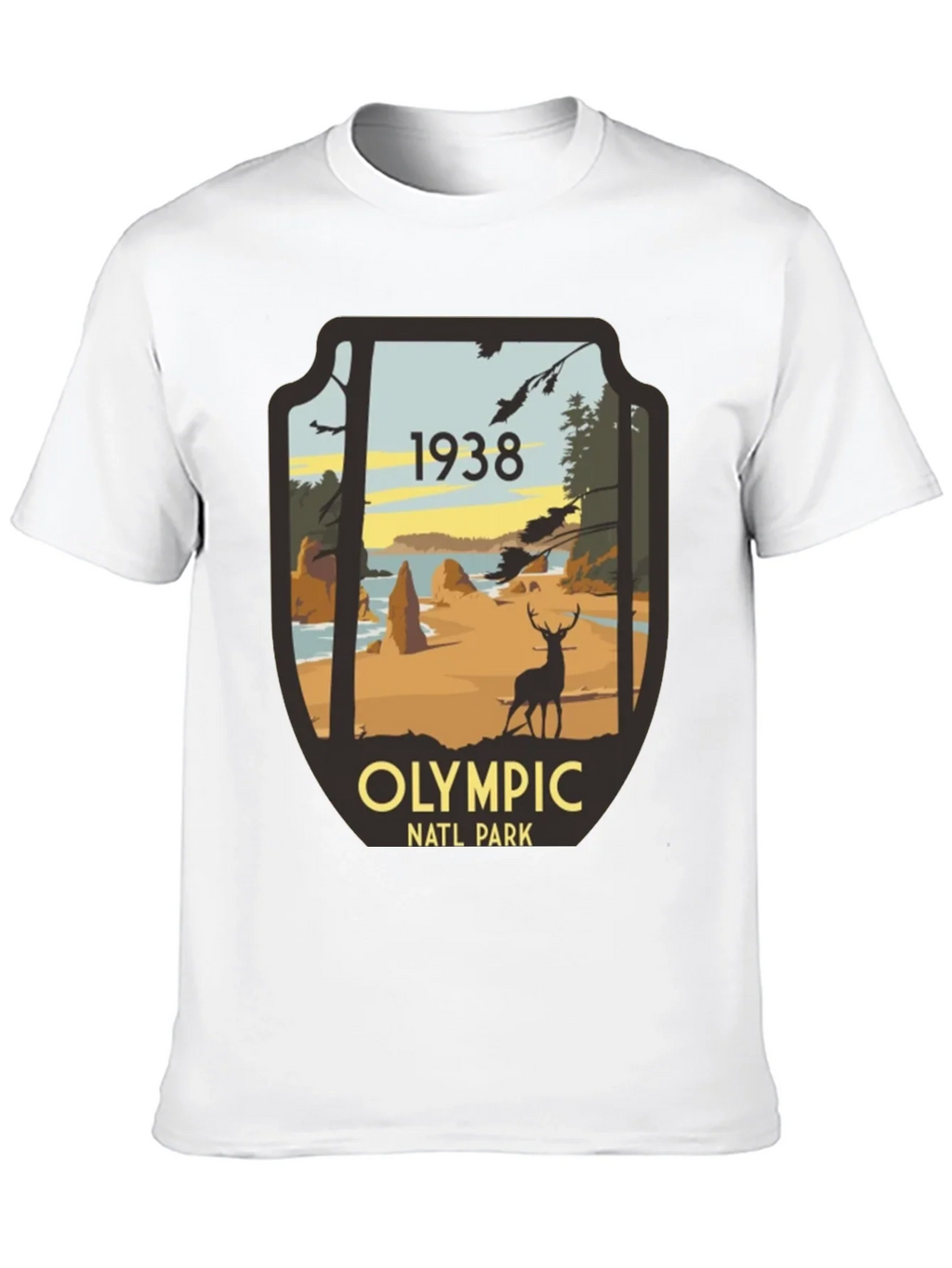 Olympic National Park 1938 Graphic Tee product image 7