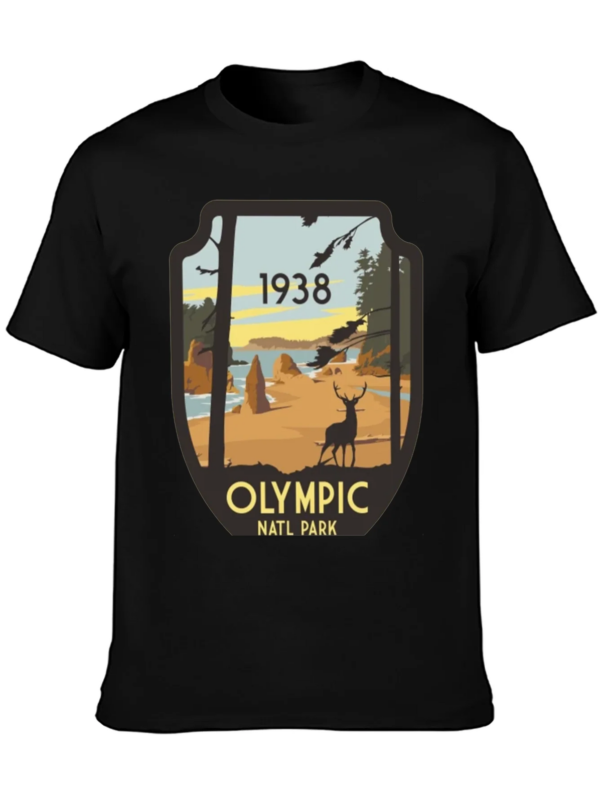 Olympic National Park 1938 Graphic Tee product image 3