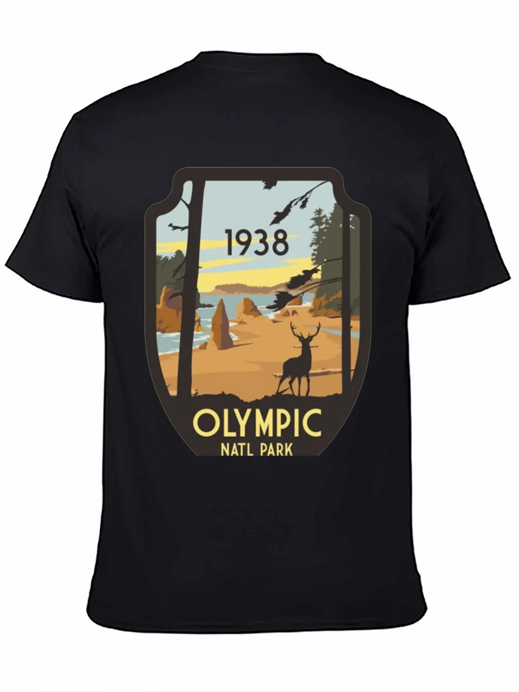 Olympic National Park 1938 Graphic Tee product image 4
