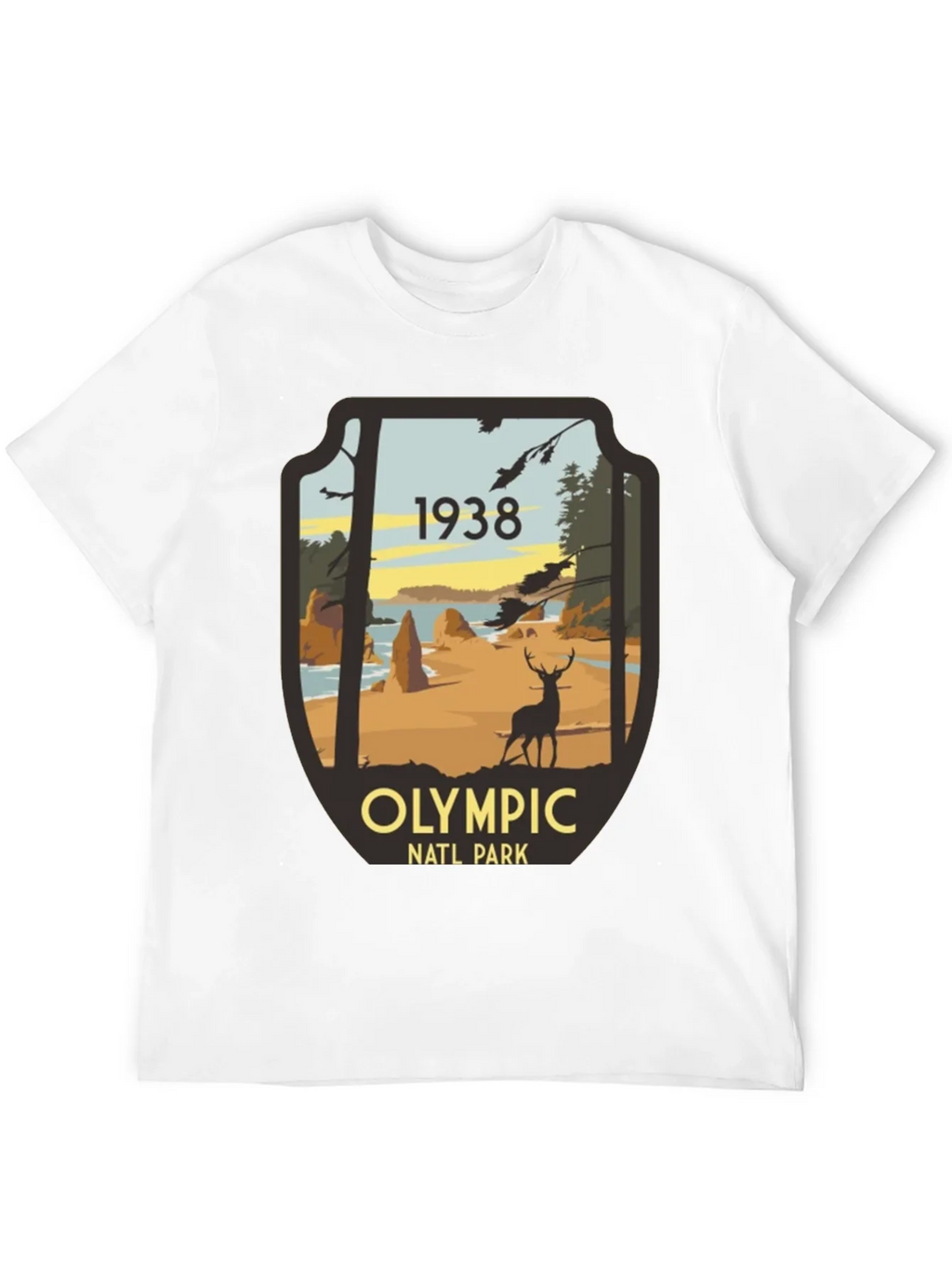 Olympic National Park 1938 Graphic Tee product image 9