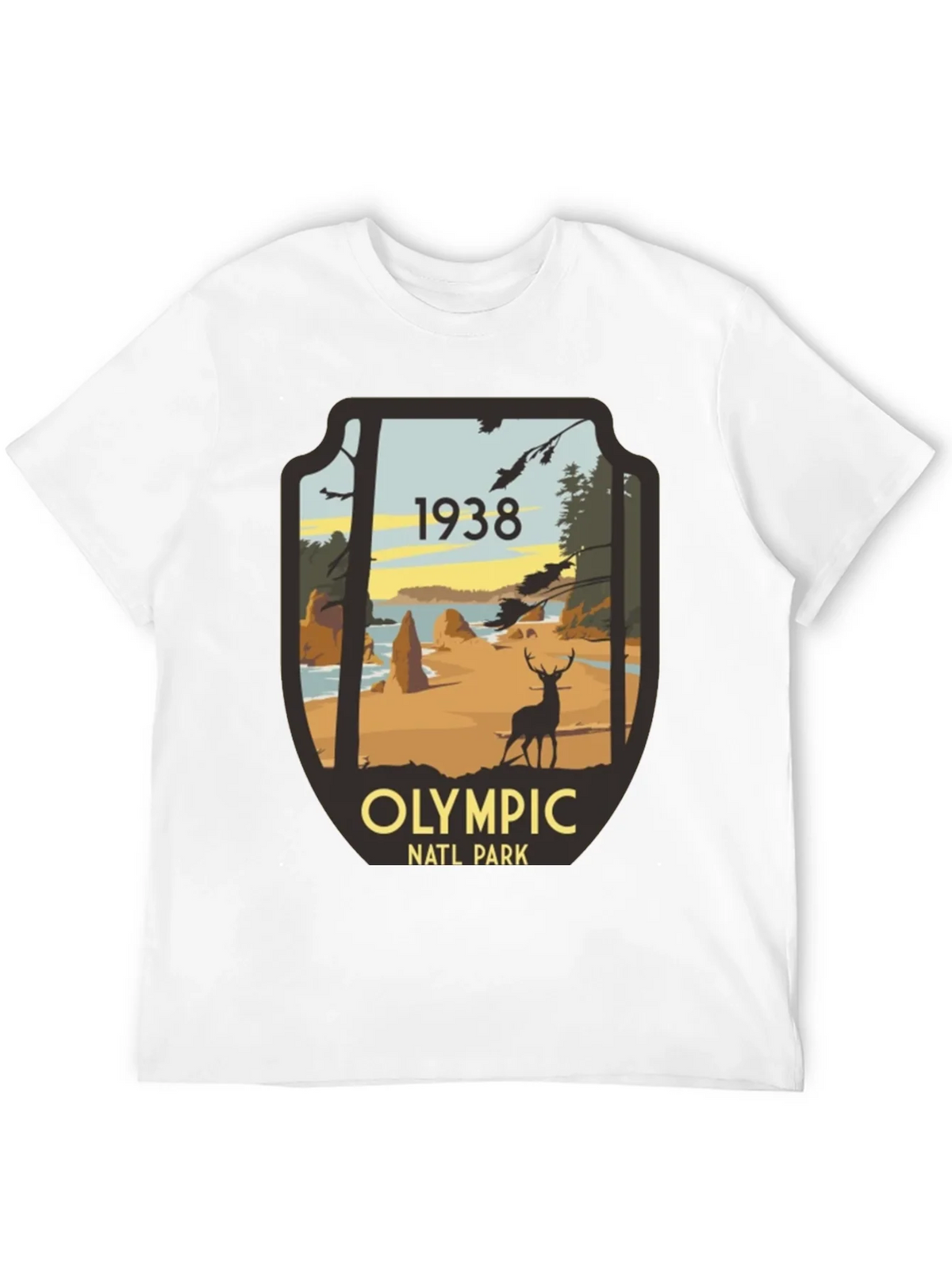 Olympic National Park 1938 Graphic Tee product image 9