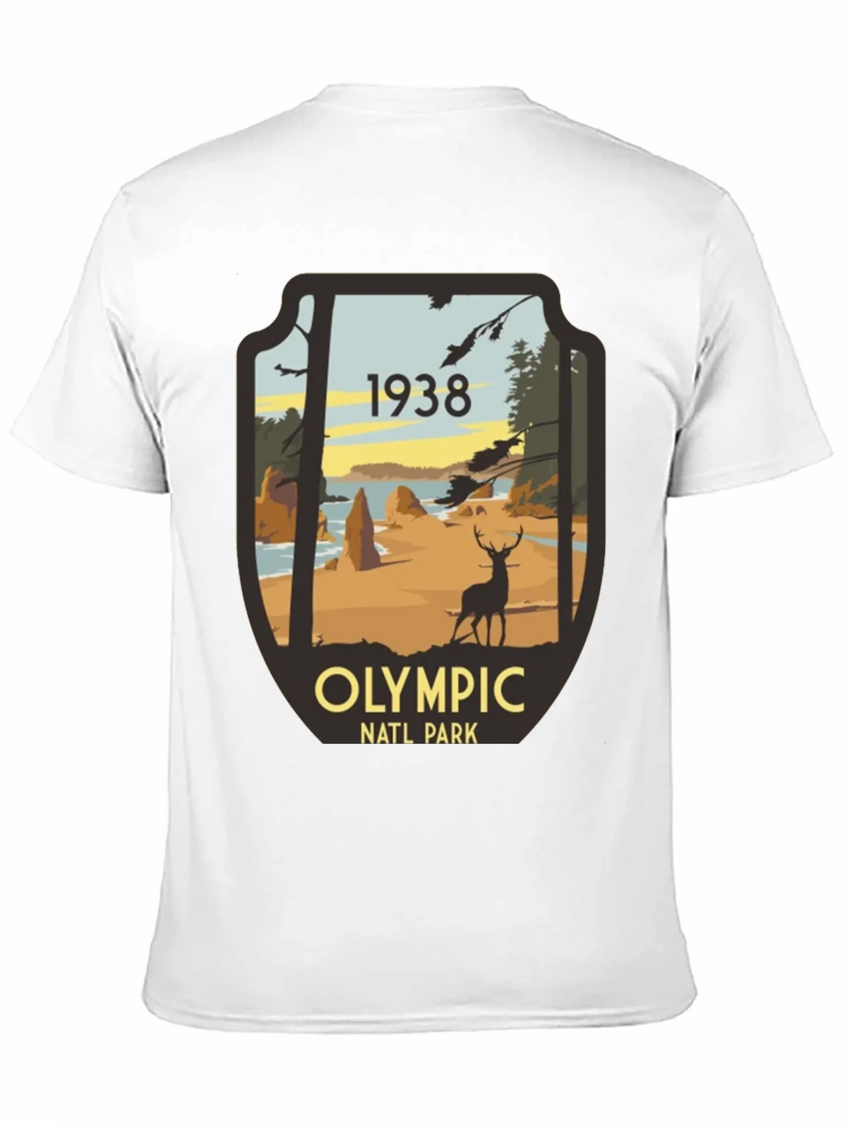 Olympic National Park 1938 Graphic Tee product image 8