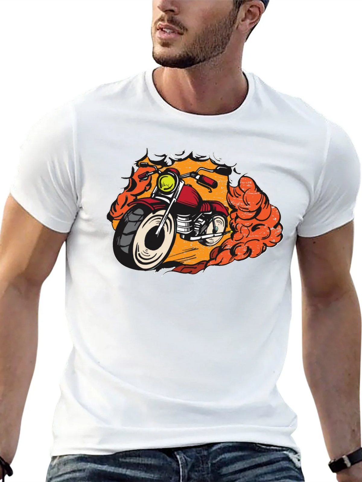 Motorcycle Graphic Tee - Ride in Style product image 12