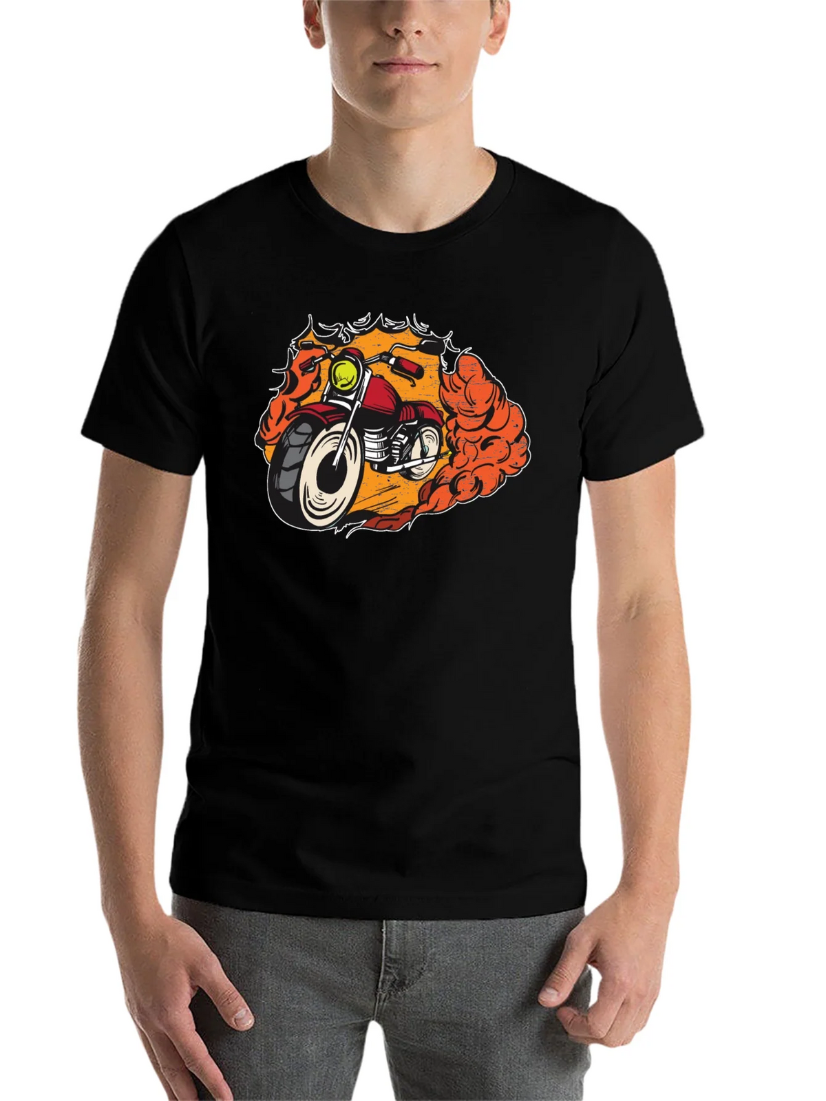 Motorcycle Graphic Tee - Ride in Style product image 4
