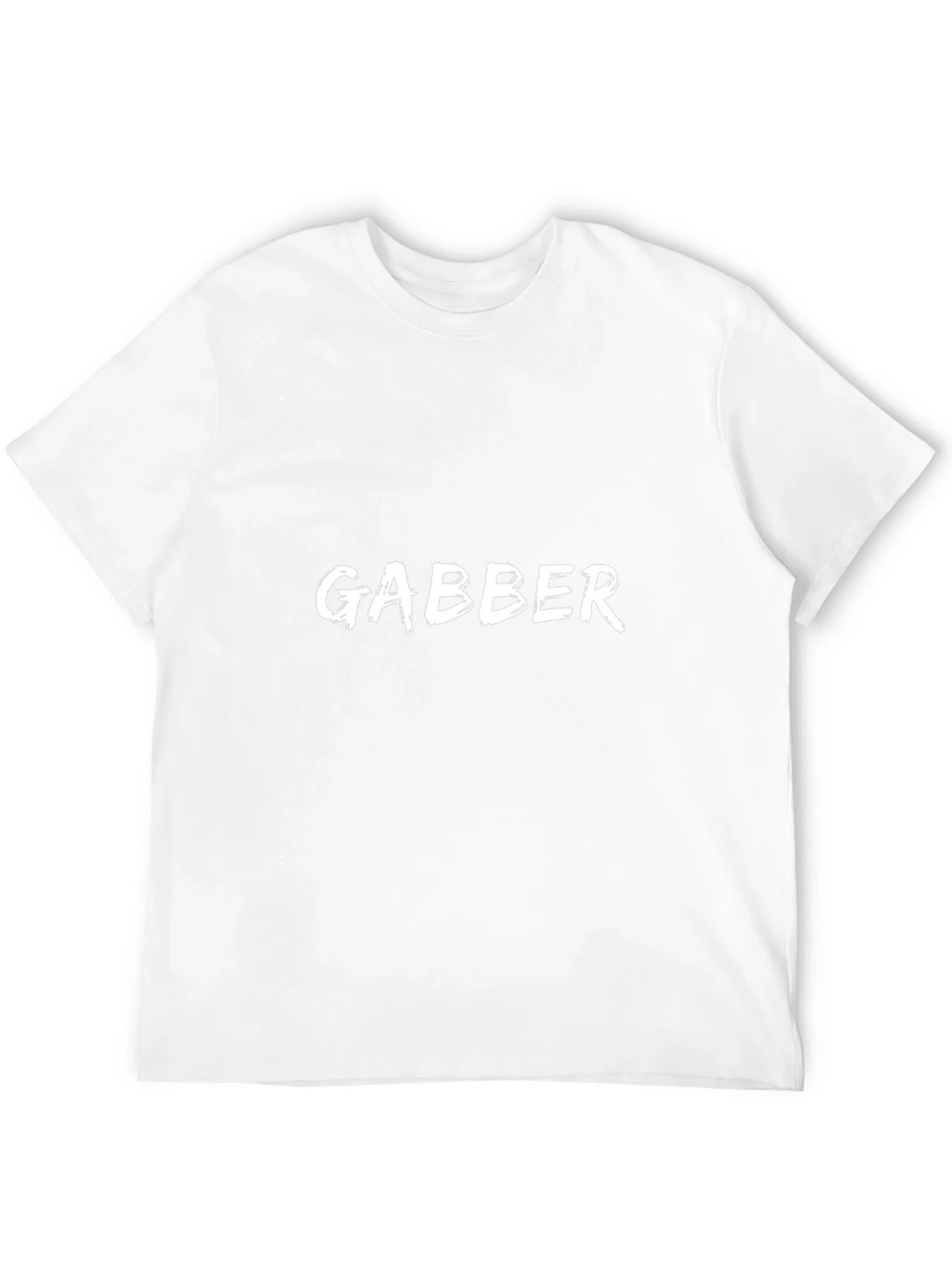 Gabber Graphic Tee - Black Cotton T-Shirt product image 11