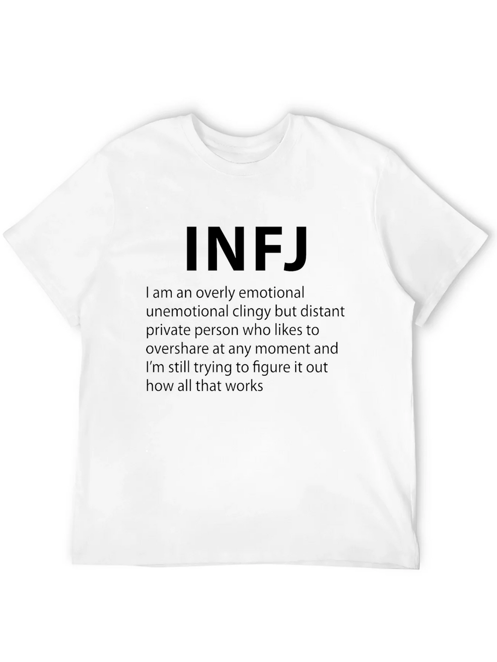 INFJ Personality Black T-Shirt product image 10