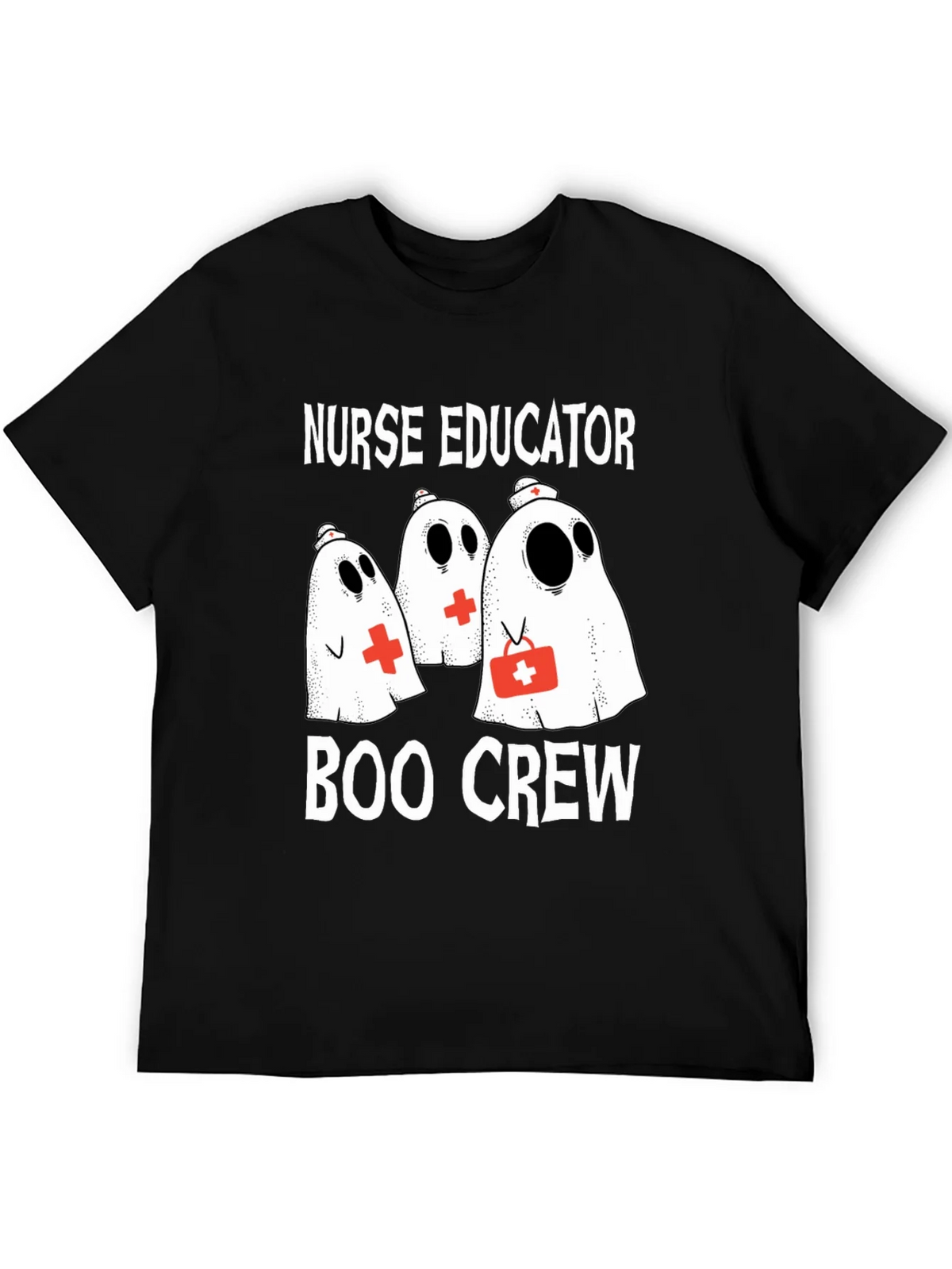 Nurse Educator Boo Crew Halloween T-Shirt product image 5