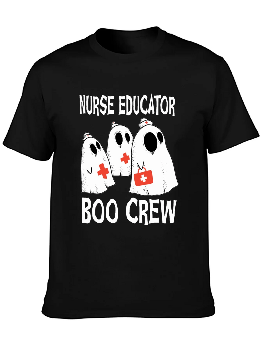 Nurse Educator Boo Crew Halloween T-Shirt product image 3