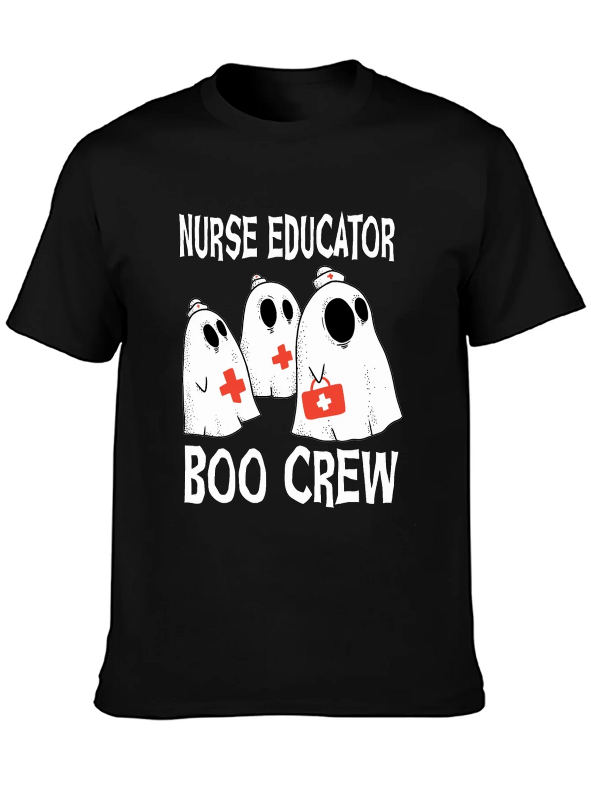 Nurse Educator Boo Crew Halloween T-Shirt product image 3
