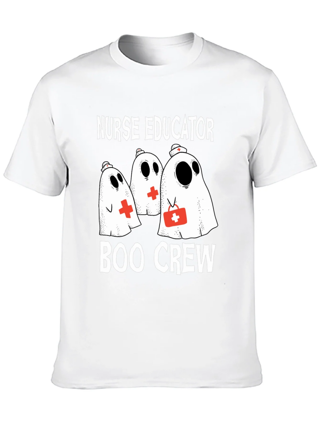 Nurse Educator Boo Crew Halloween T-Shirt product image 9